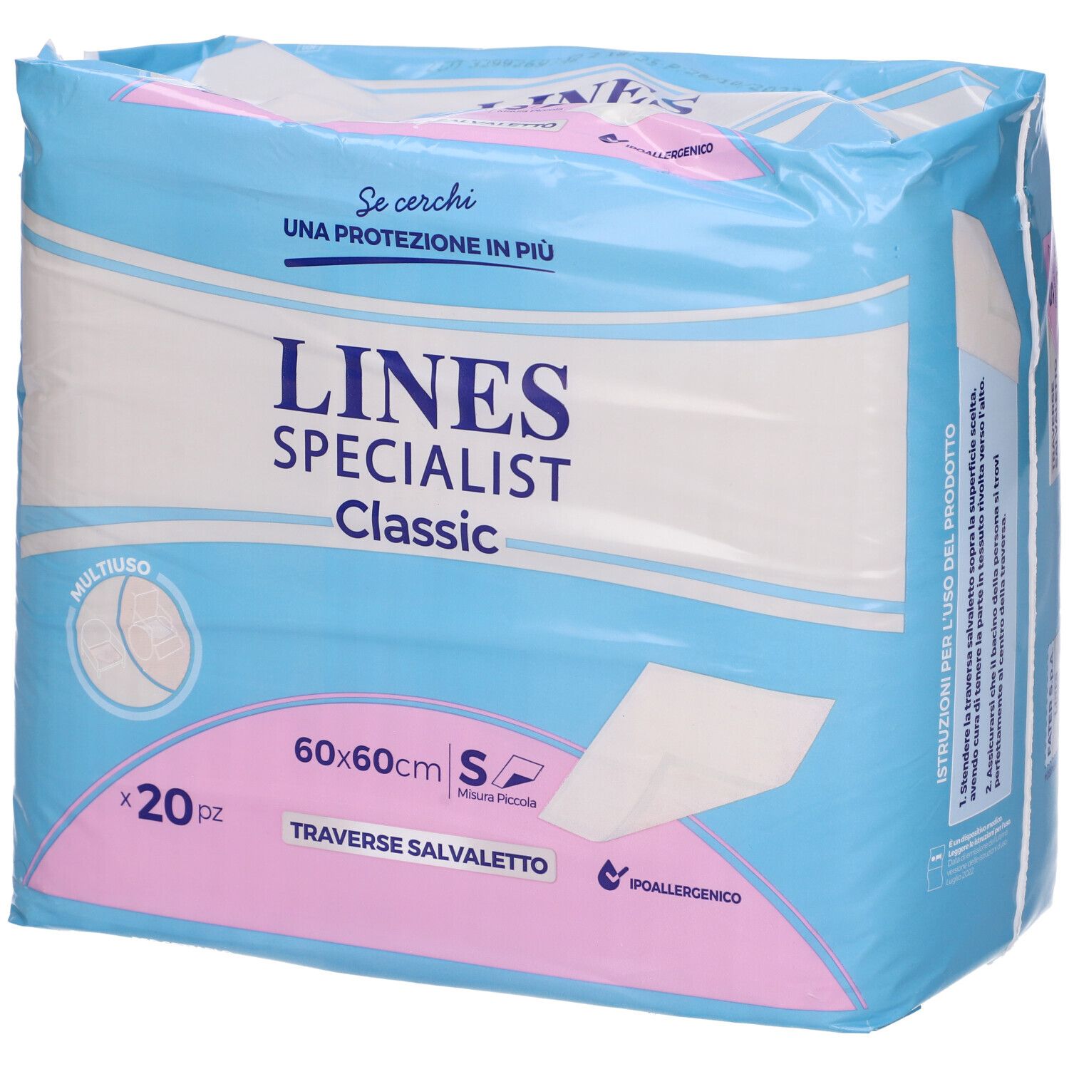 LINES Specialist Classic Traverse Salvaletto 60x60 cm