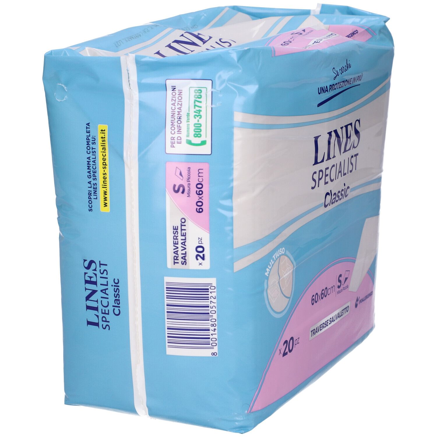 LINES Specialist Classic Traverse Salvaletto 60x60 cm