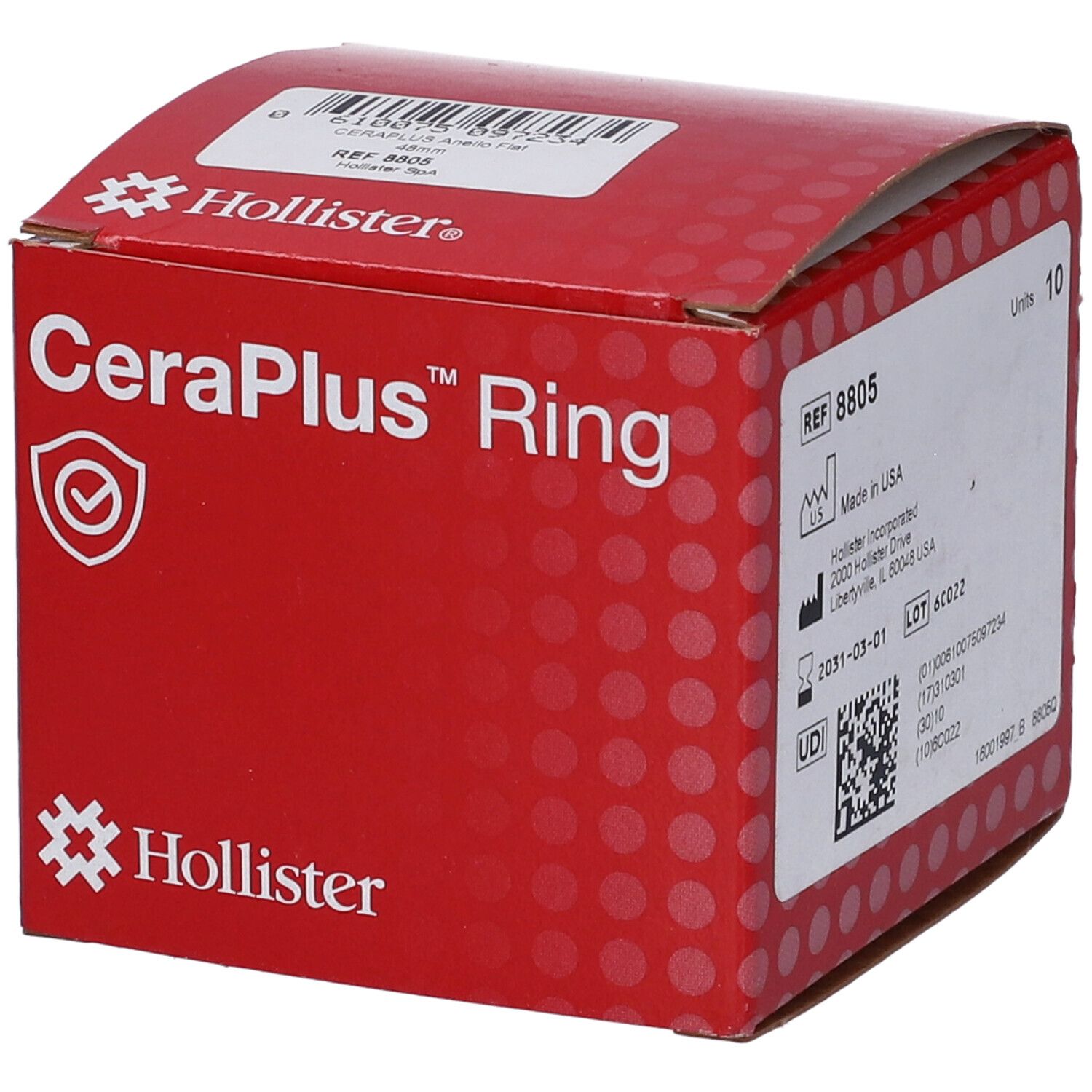 Adapt Ceraring Anello Piano 48 Mm Spessore 4,5 Mm 10 Pezzi
