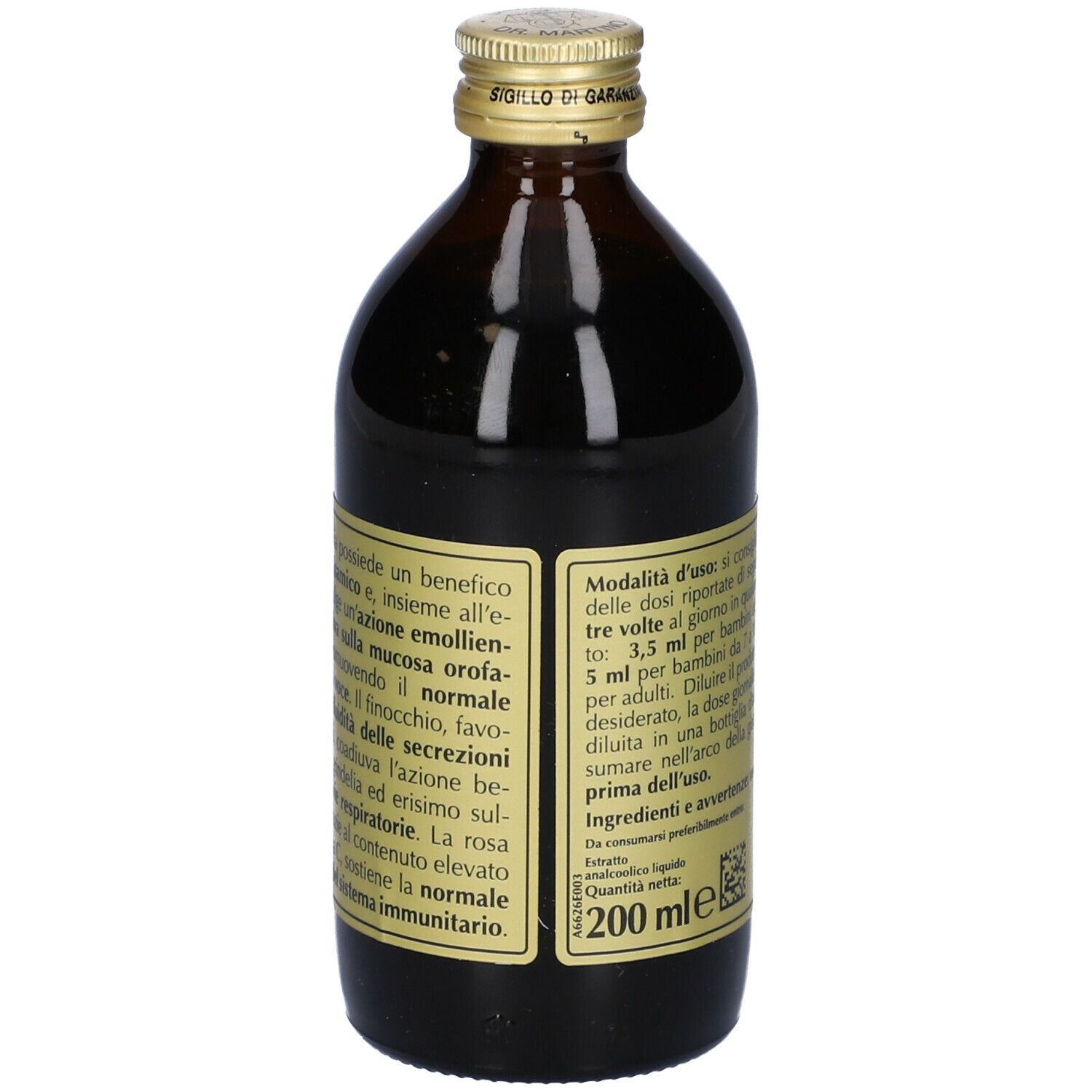 Tosse Control Plus 200 Ml Liquido Analcolico