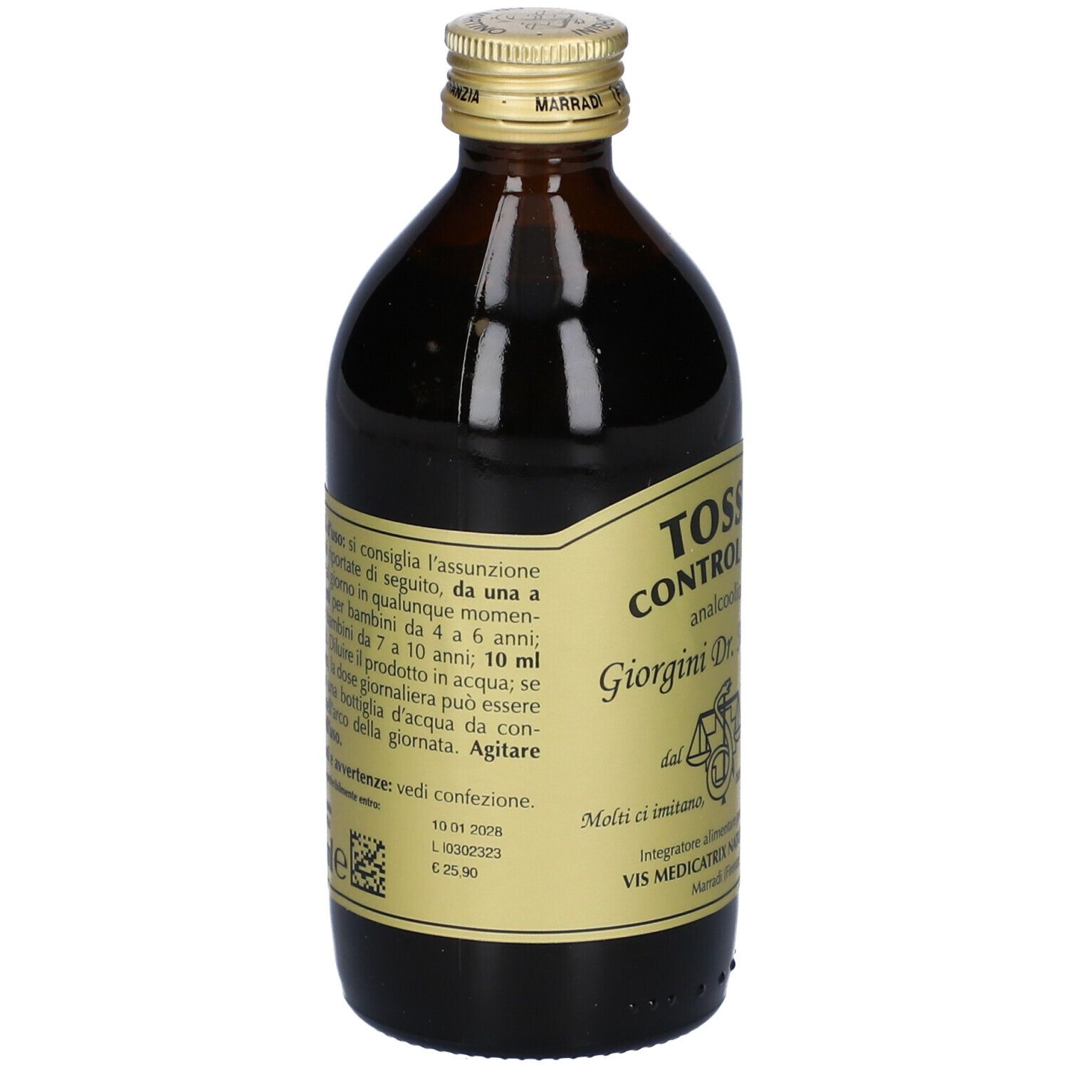 Tosse Control Plus 200 Ml Liquido Analcolico