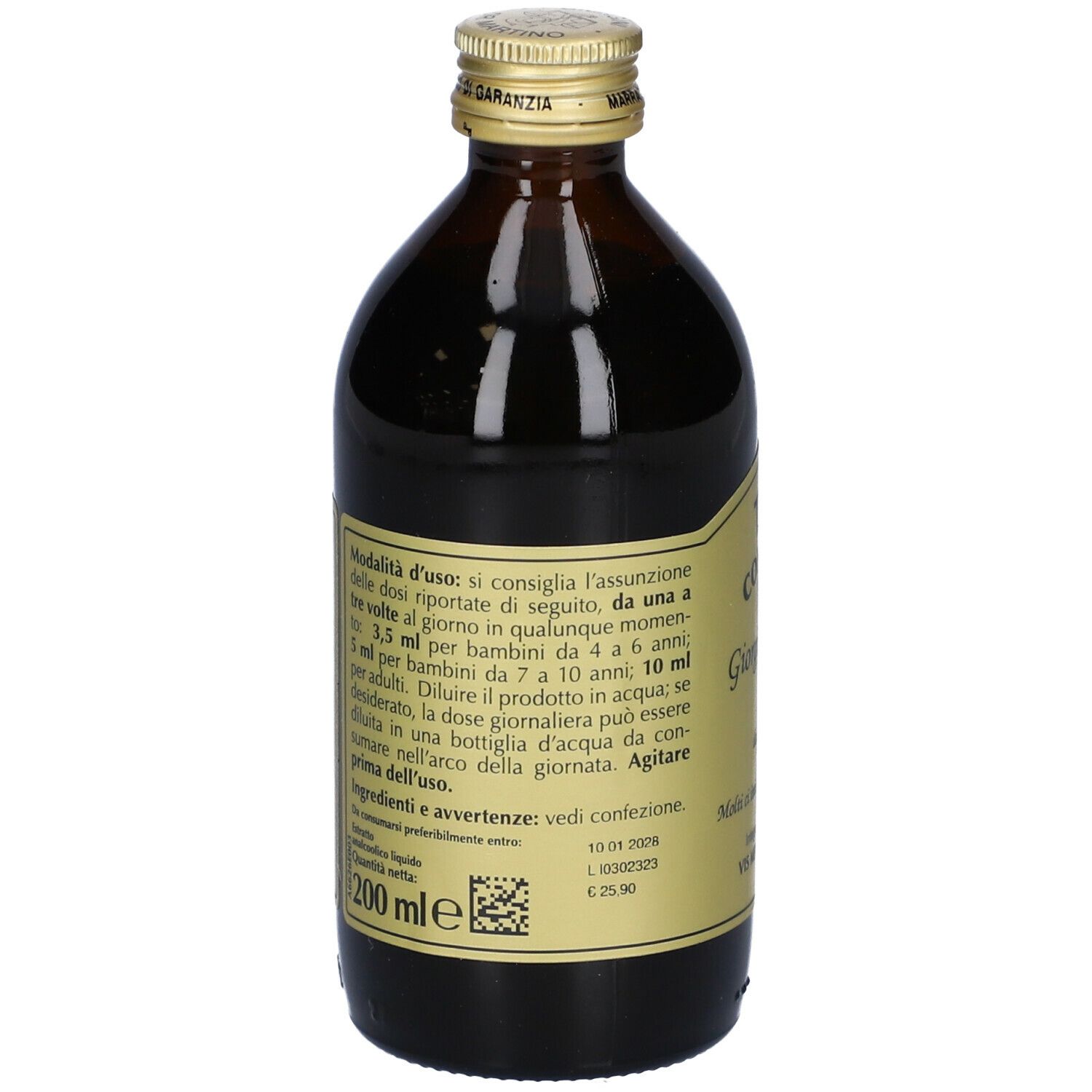 Tosse Control Plus 200 Ml Liquido Analcolico