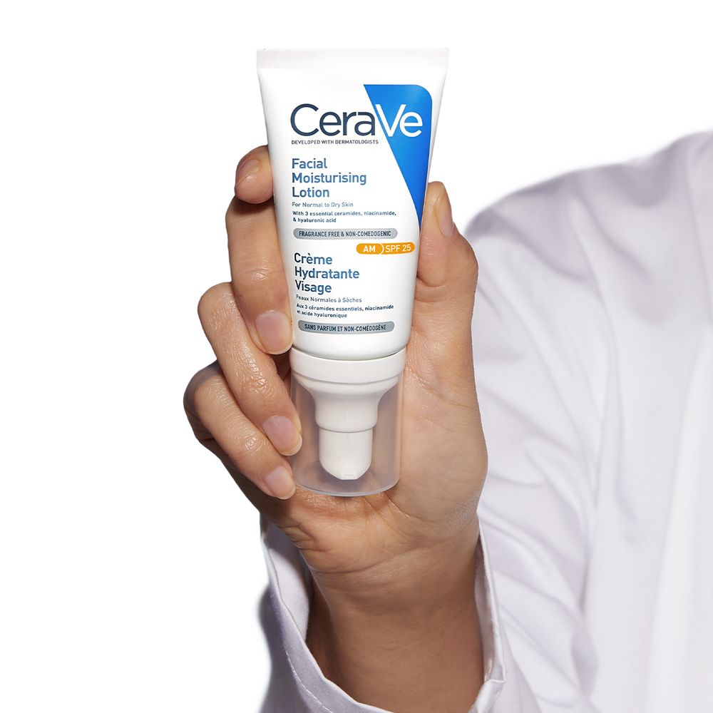 CeraVe Crema Viso Idratante SPF25 24 ore con acido ialuronico