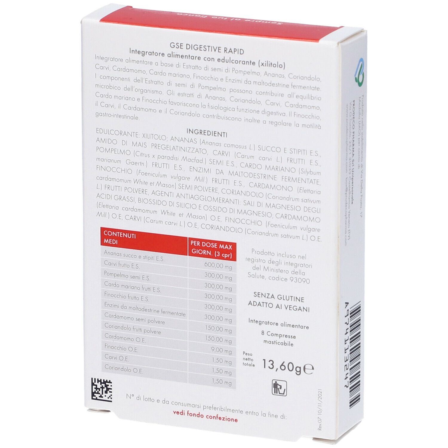 Gse Stomach Digestive Rap 8Cpr