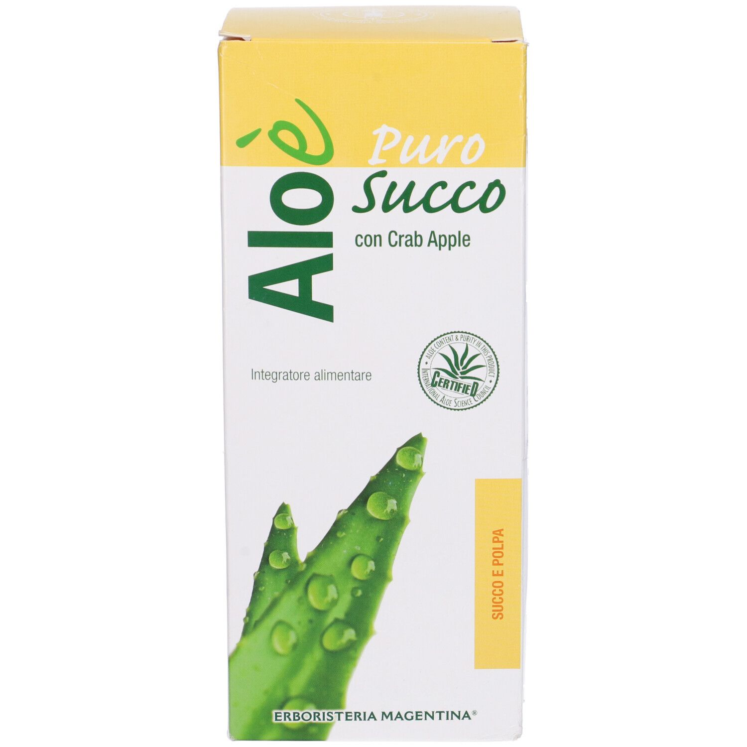 Aloe' Aloe Succo E Polpa Bio 1 Litro