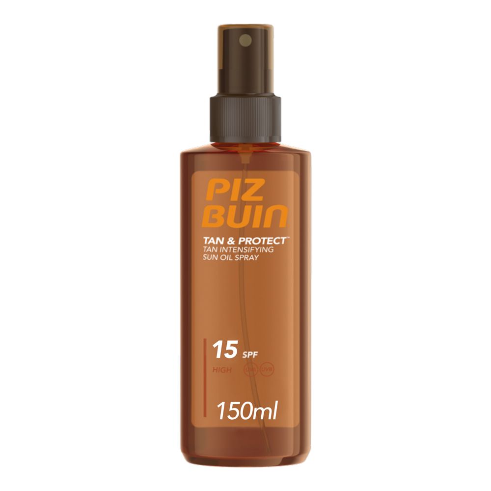 Tan Protect Olio Spray Intensificatore Abbronzatura SPF 15 con filtro solare UVA/UVB