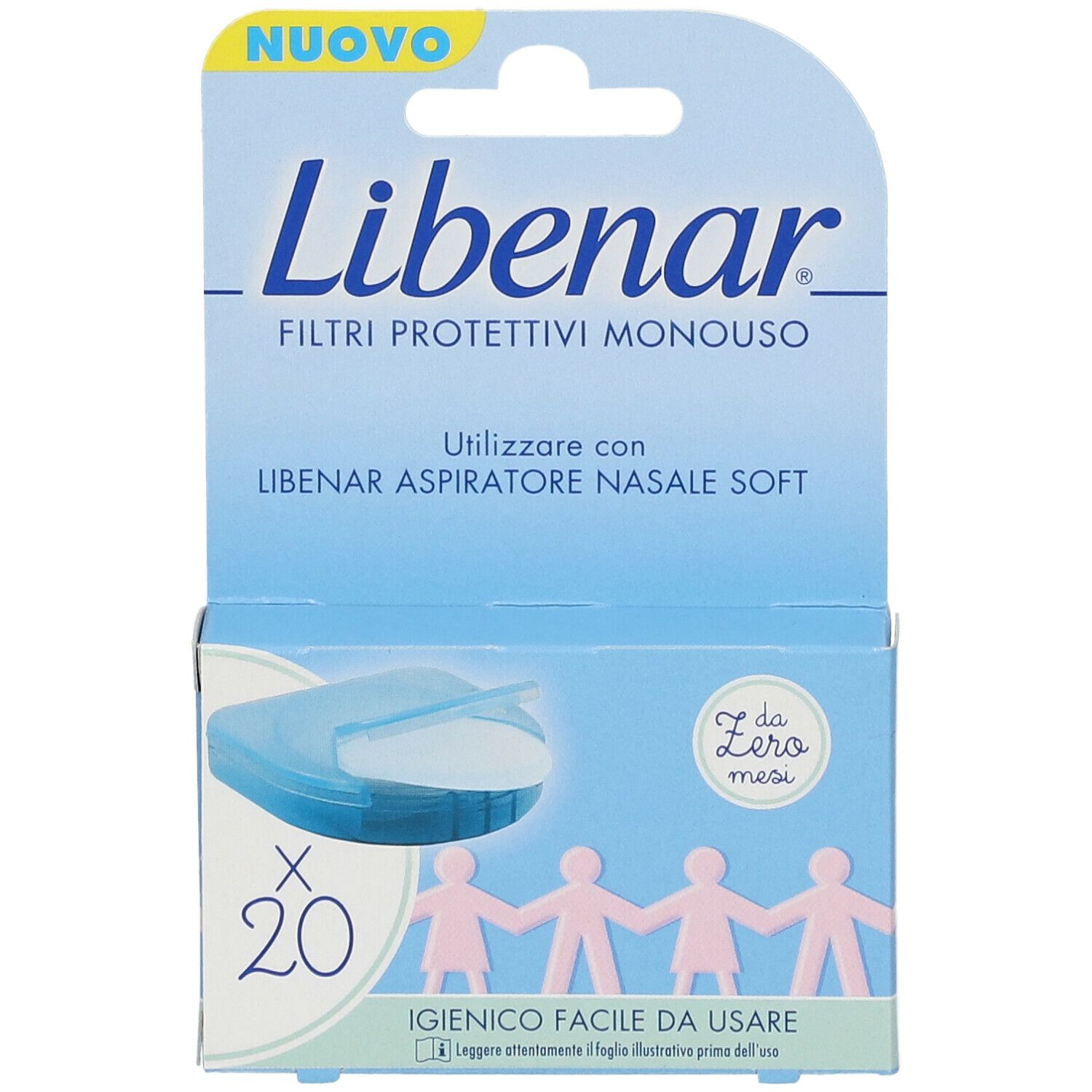 Libenar® Filtri Protettivi Monouso