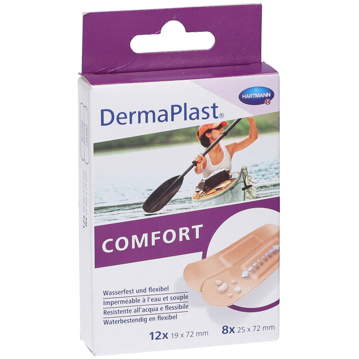 Dermaplast Comfort 2Mis 20Pz