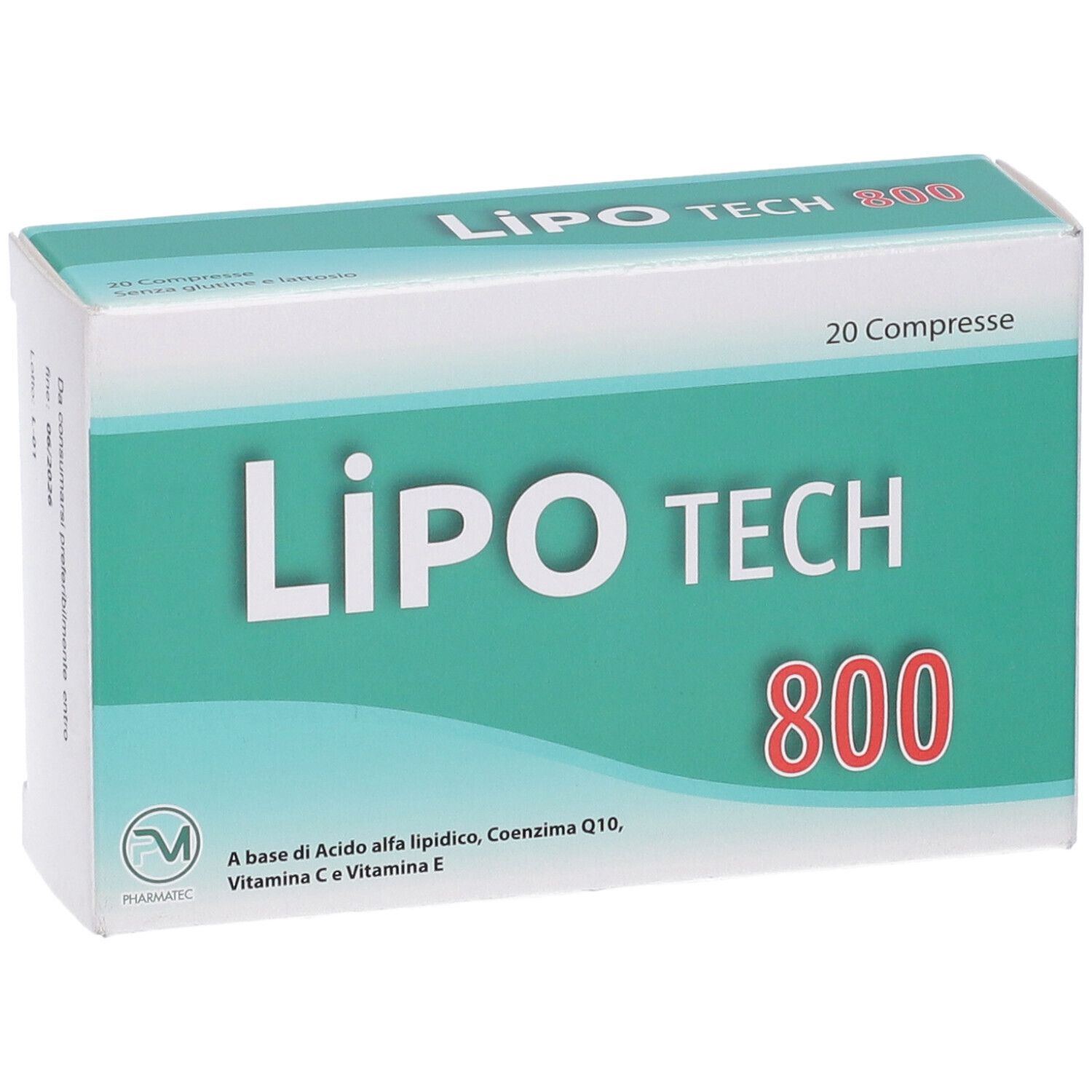 Lipotech 800 20 Compresse
