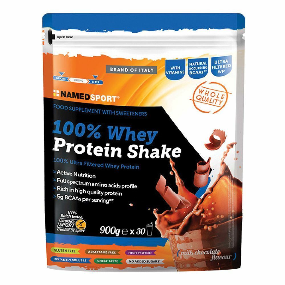 NAMEDSPORT® 100% Whey Protein Shake Milk Chocolate