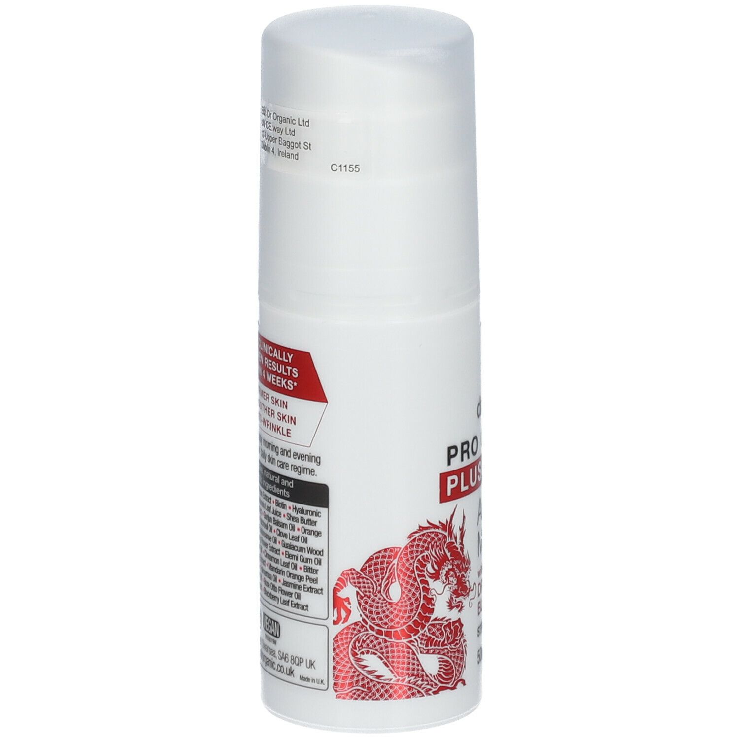 Dr. Organic® Pro Collagen+ Anti-Aging Moisturiser con Sangue di Drago