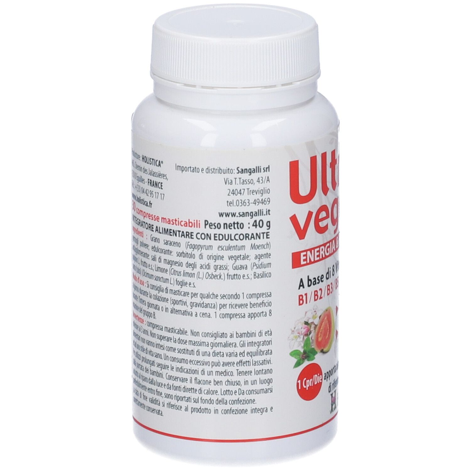 Sangalli Ultra Vegan B Compresse Masticabili