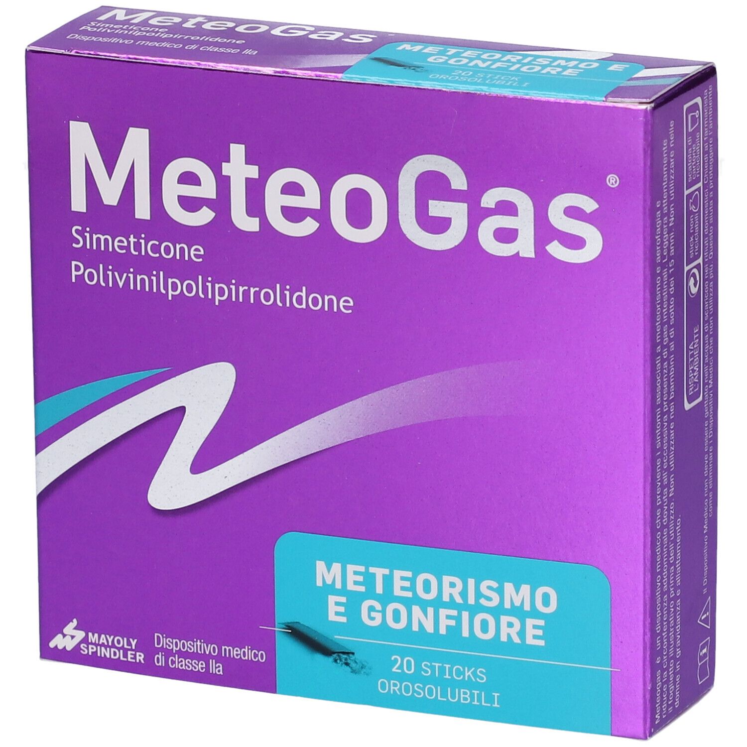 Antimeteorico Meteogas Polvere 20 Stick Orosolubili