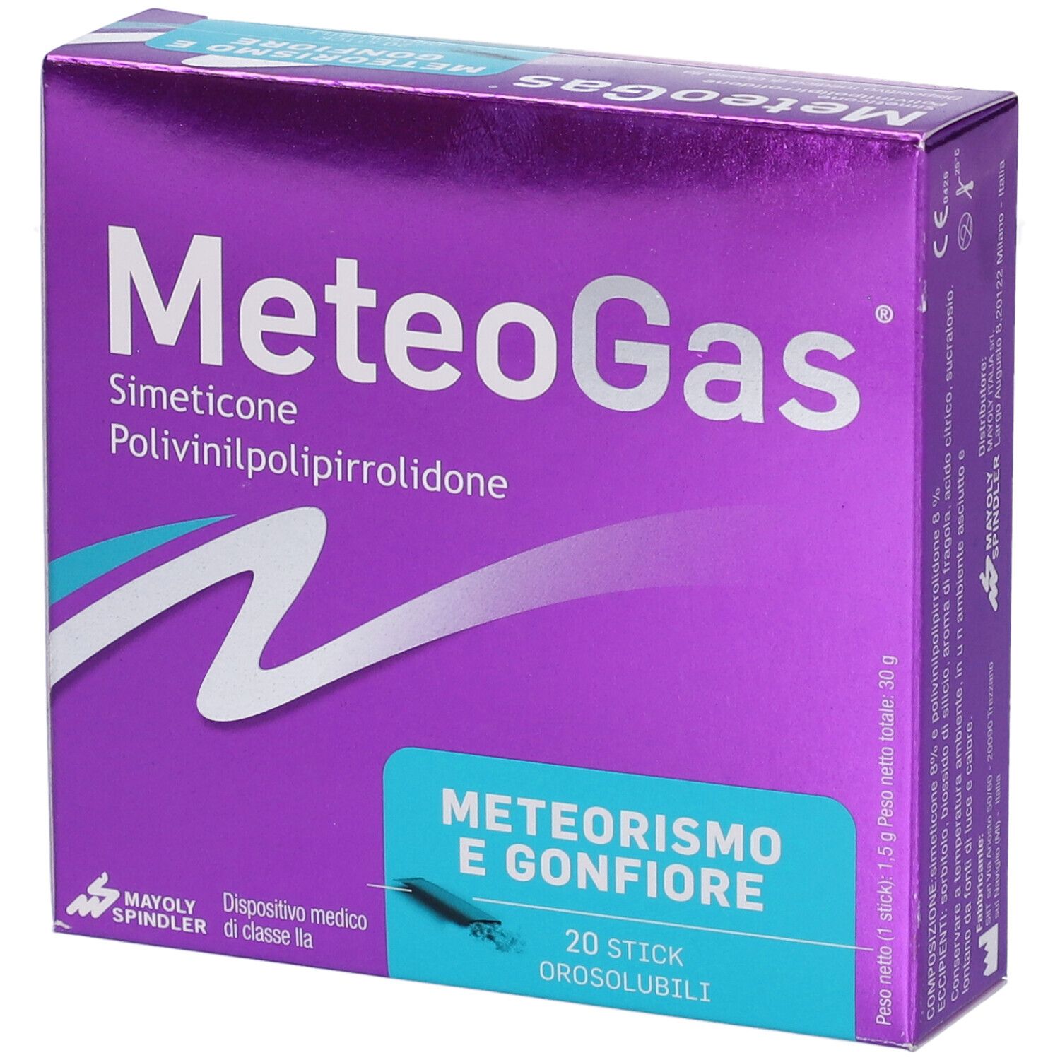 Antimeteorico Meteogas Polvere 20 Stick Orosolubili