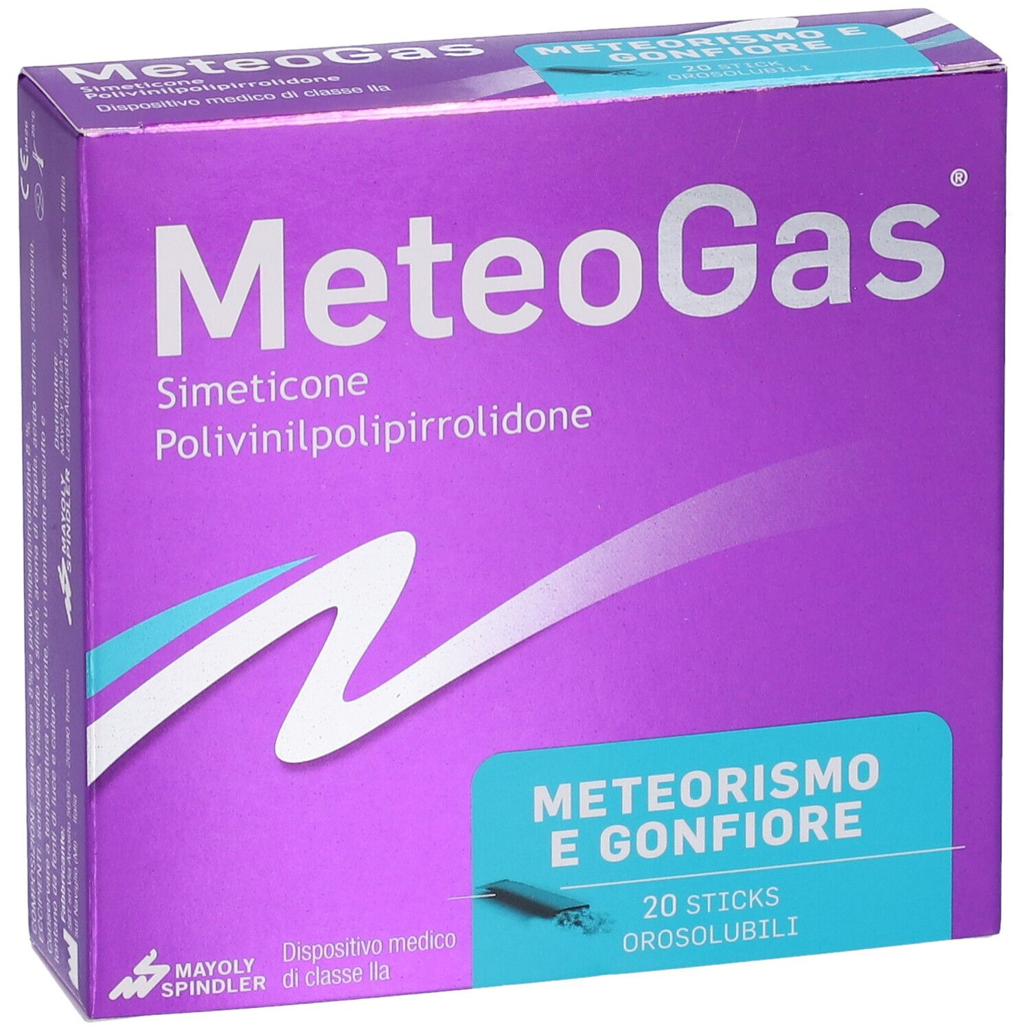 Antimeteorico Meteogas Polvere 20 Stick Orosolubili