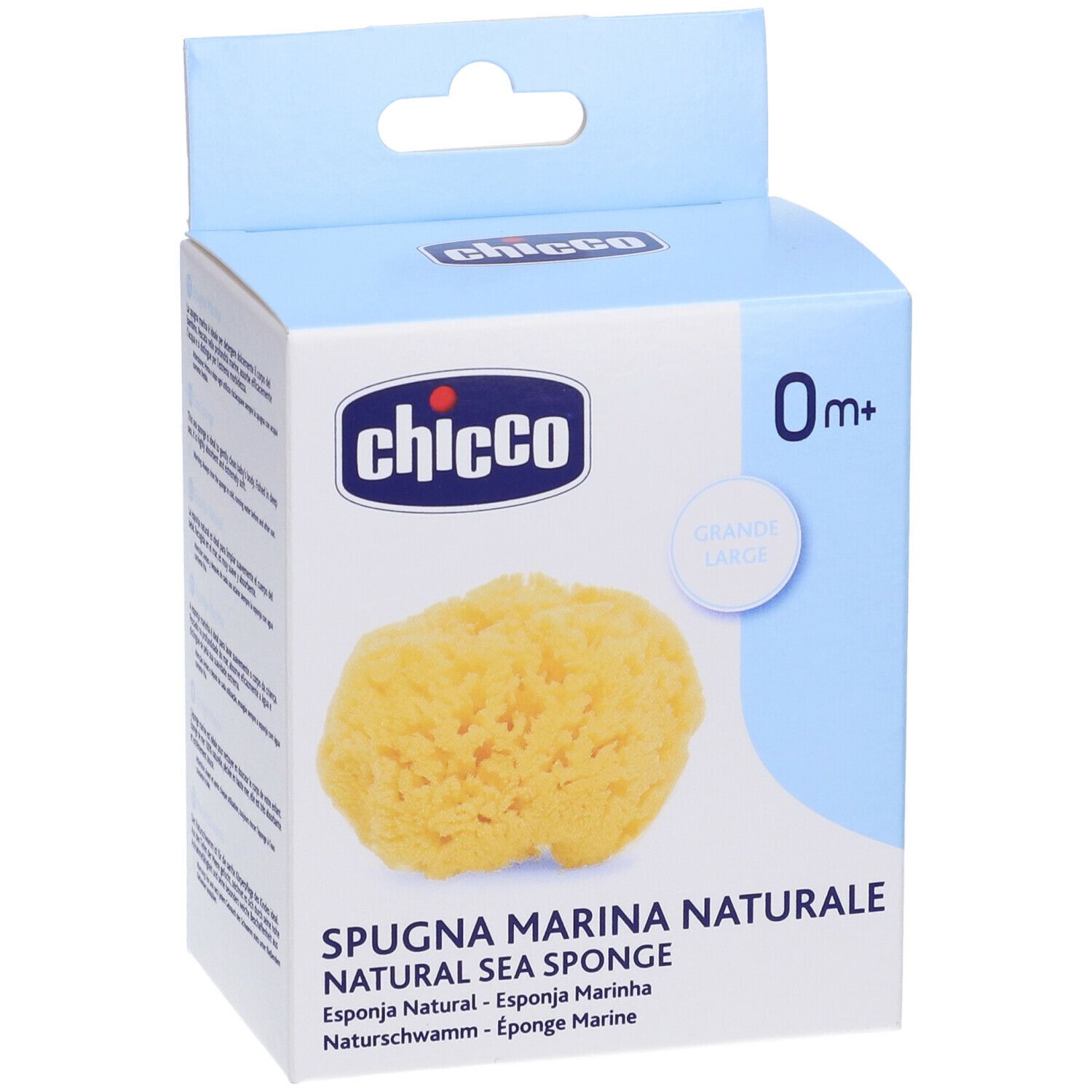 Chicco Spugna Marina Naturale Grande 0 m+ 1 pz