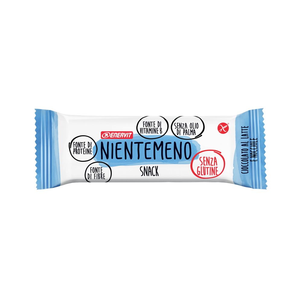 ENERVIT® Nientemeno Barretta Cioccolato Latte E Nocciole 3x33 G - Redcare