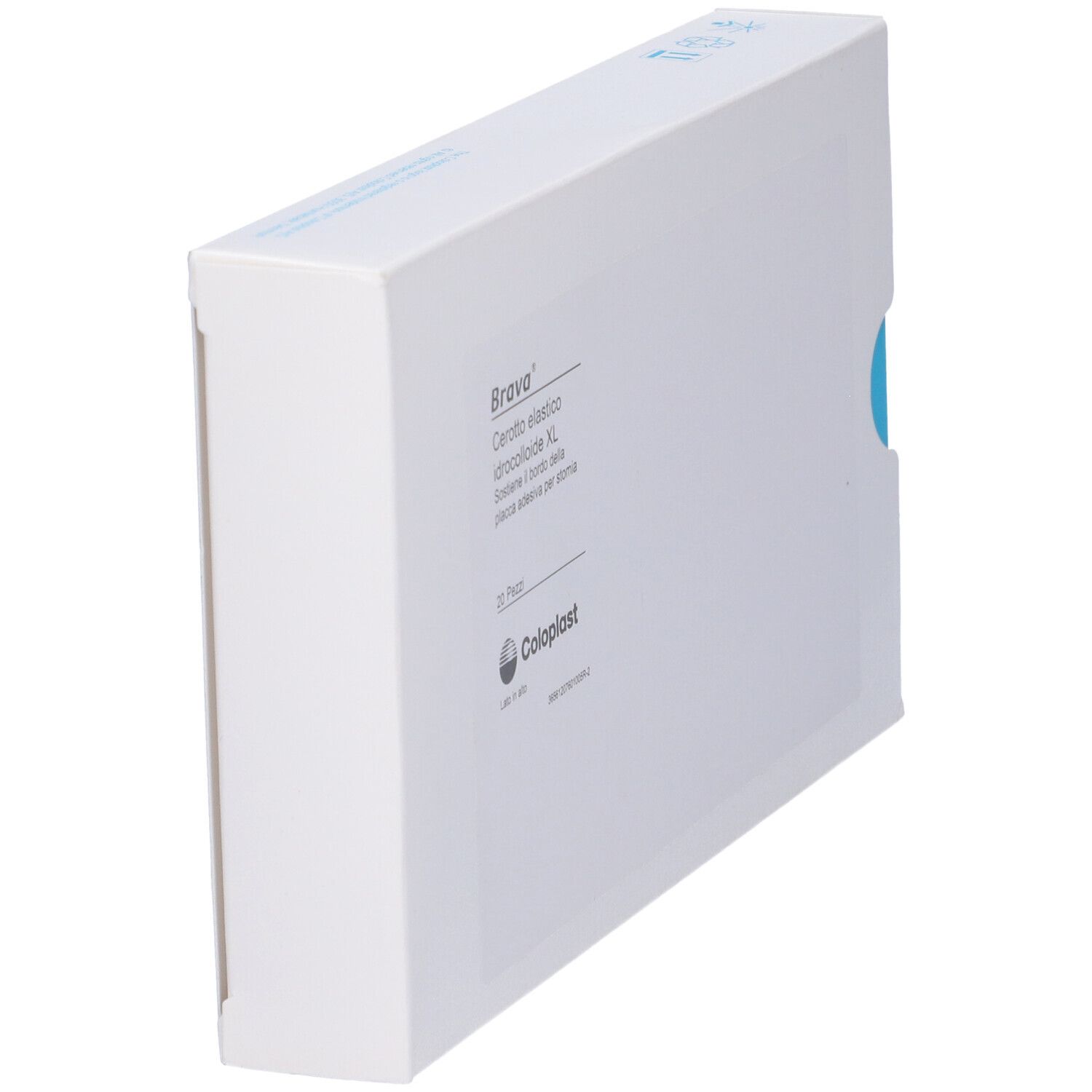 Brava Cerotto Elastico Idrocolloide Xl Per Stomia 20 Pezzi