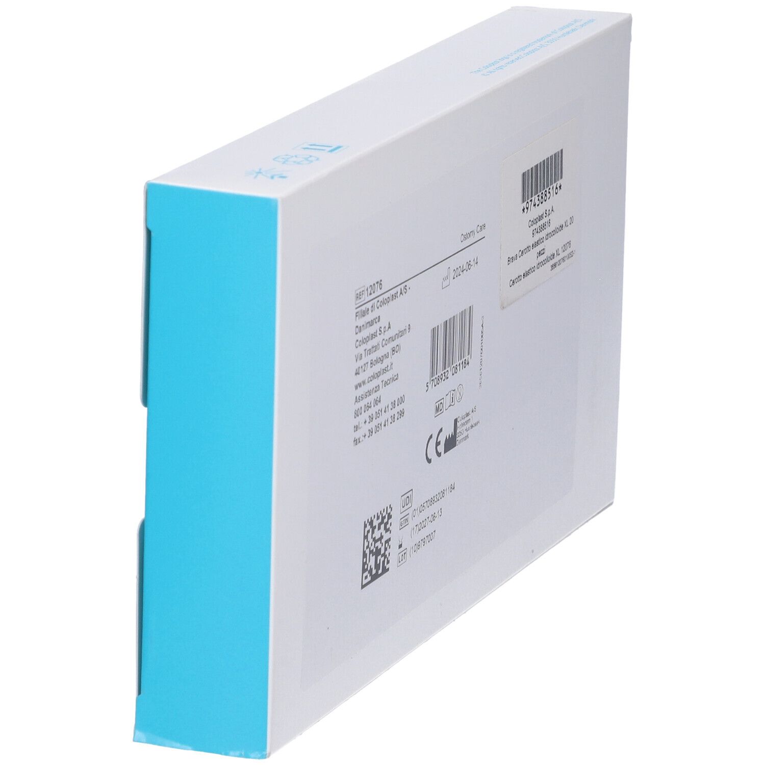 Brava Cerotto Elastico Idrocolloide Xl Per Stomia 20 Pezzi