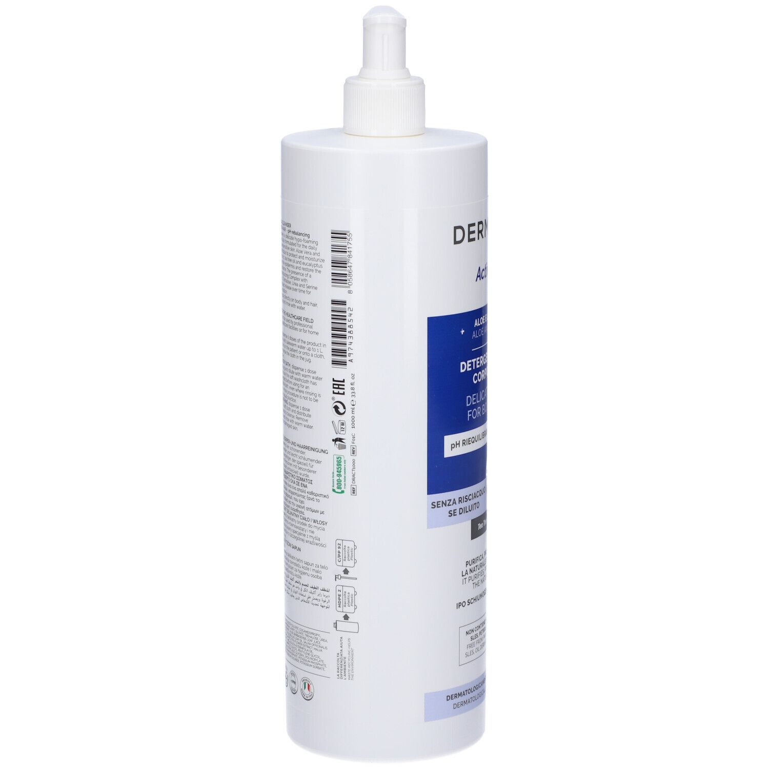 Dermarays Active All In One Detergente Delicato Corpo Capelli 1000 Ml