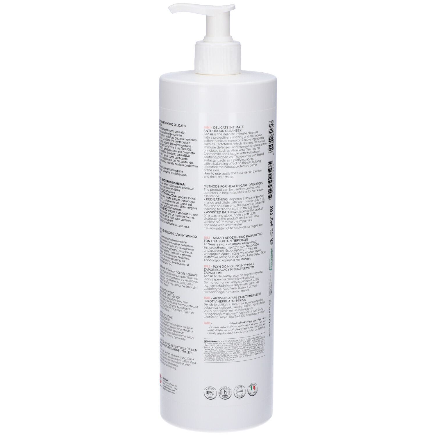 DermaRays+ Sensis Detergente Intimo Antiodore 1000ml