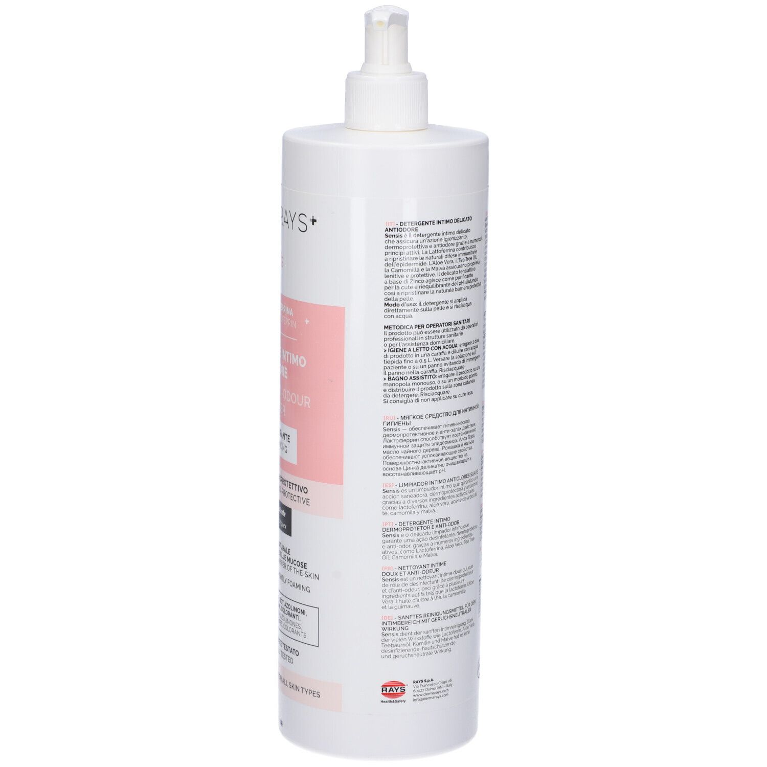 DermaRays+ Sensis Detergente Intimo Antiodore 1000ml