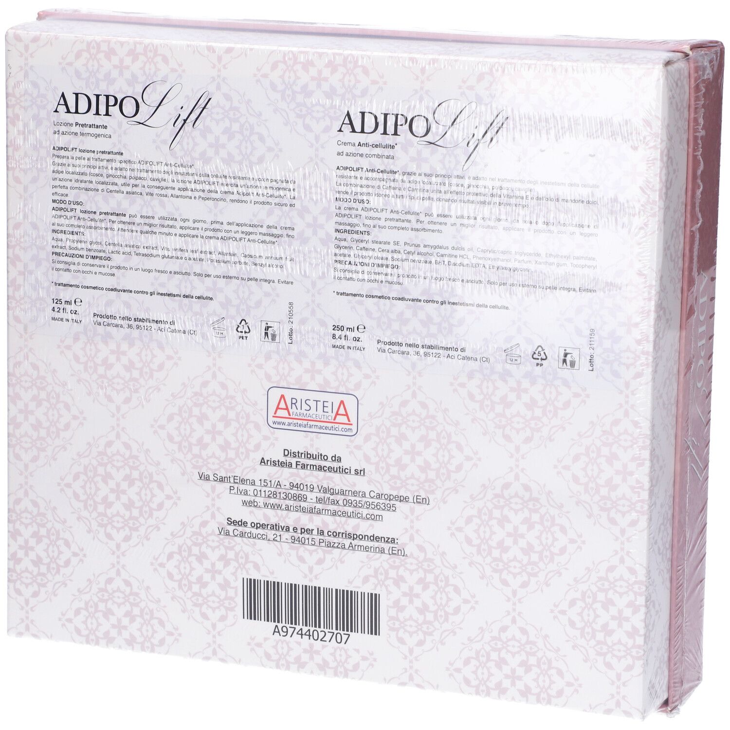 Adipolift Cr Cellul+Lozione