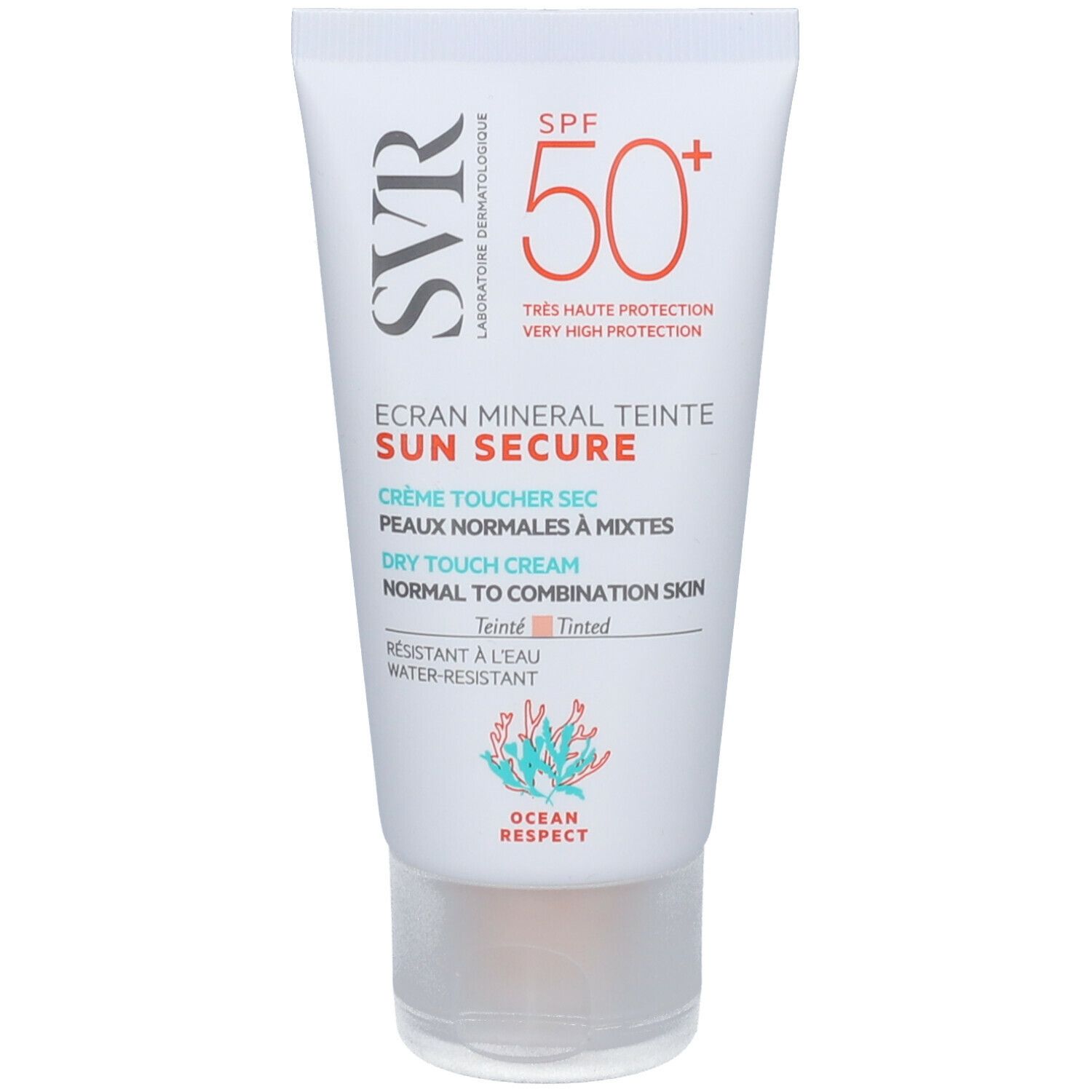 SVR Sun Secure Ecran Mineral Teintè Pelli Normali SPF50+