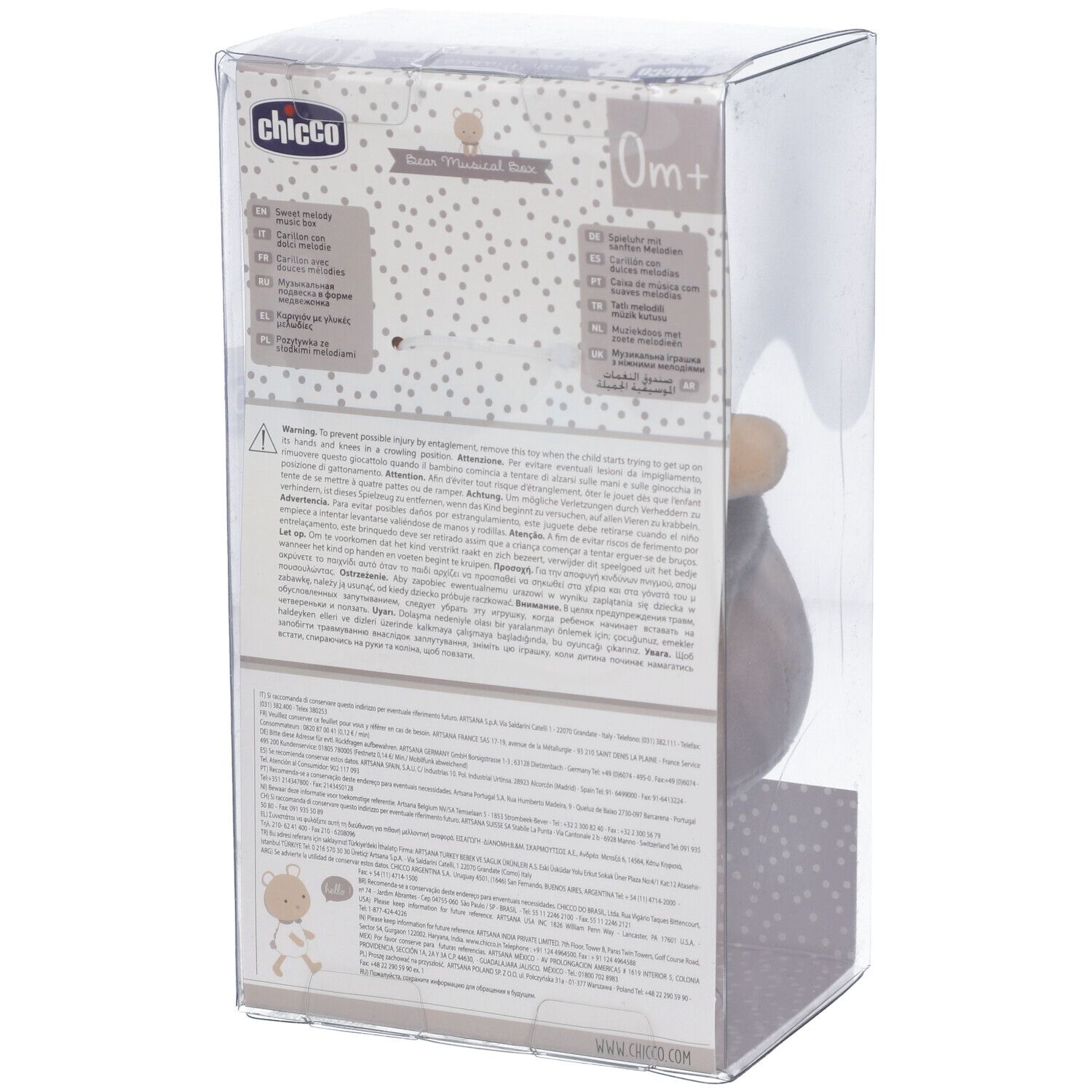 Chicco Gioco Msd Carillon Orsetto