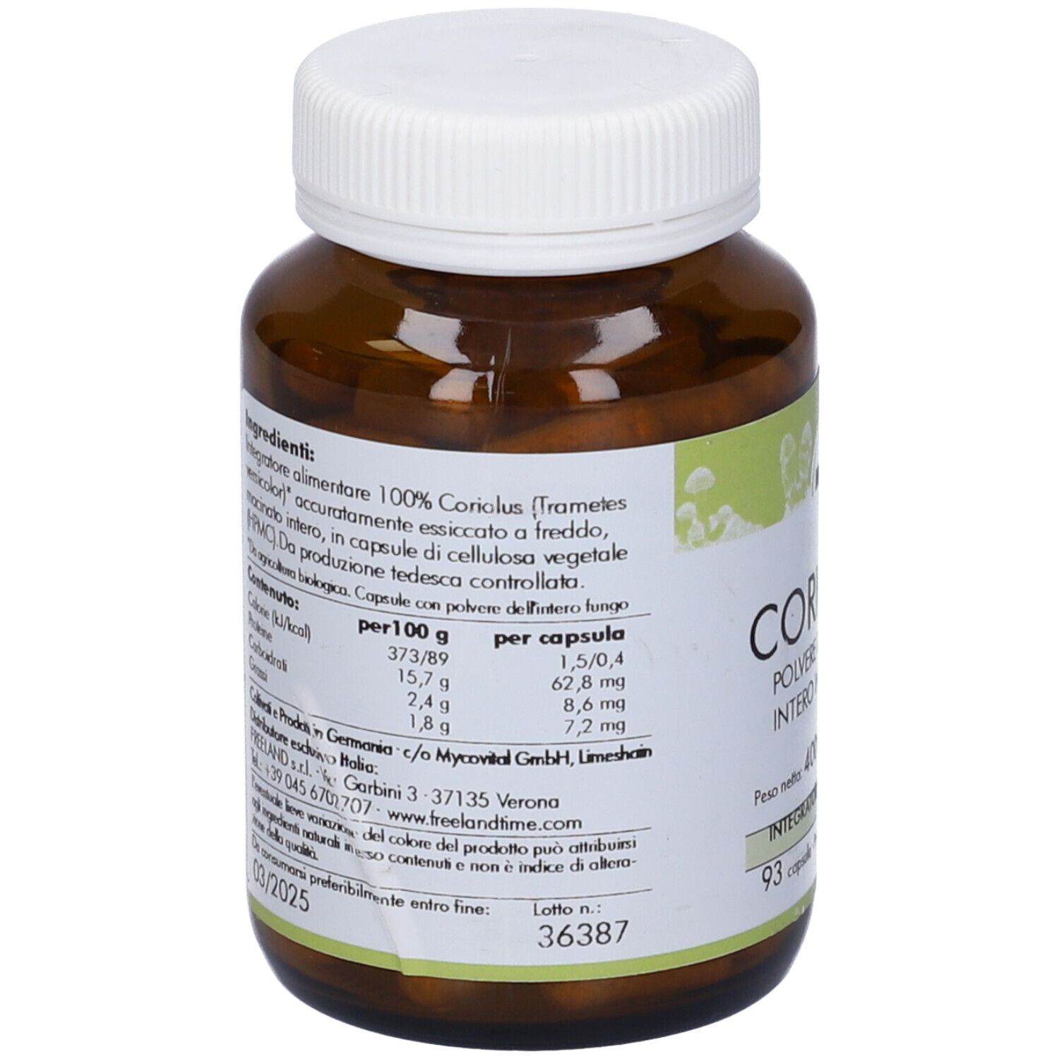 Coriolus 93Cps Freeland