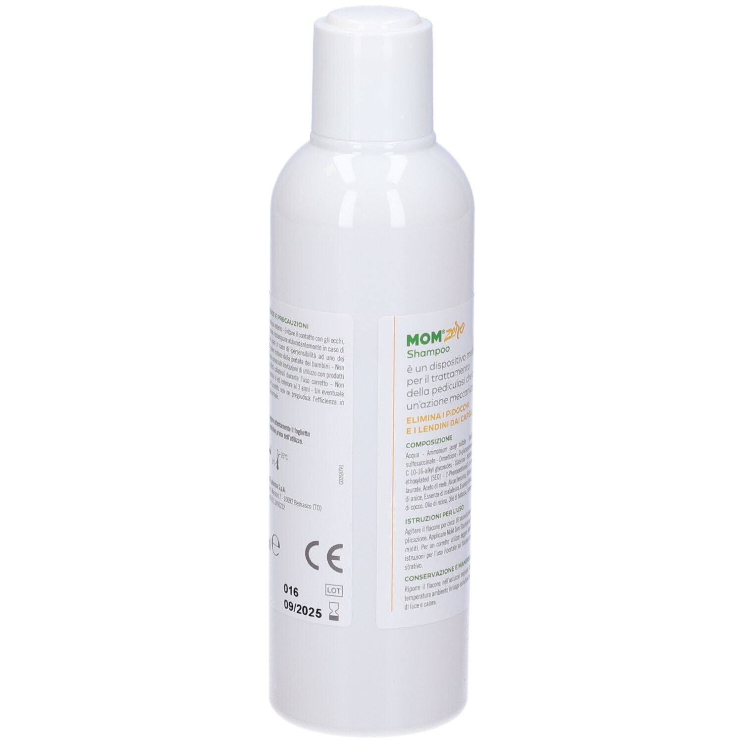 Mom Zero Shampoo Tratt Pedicul