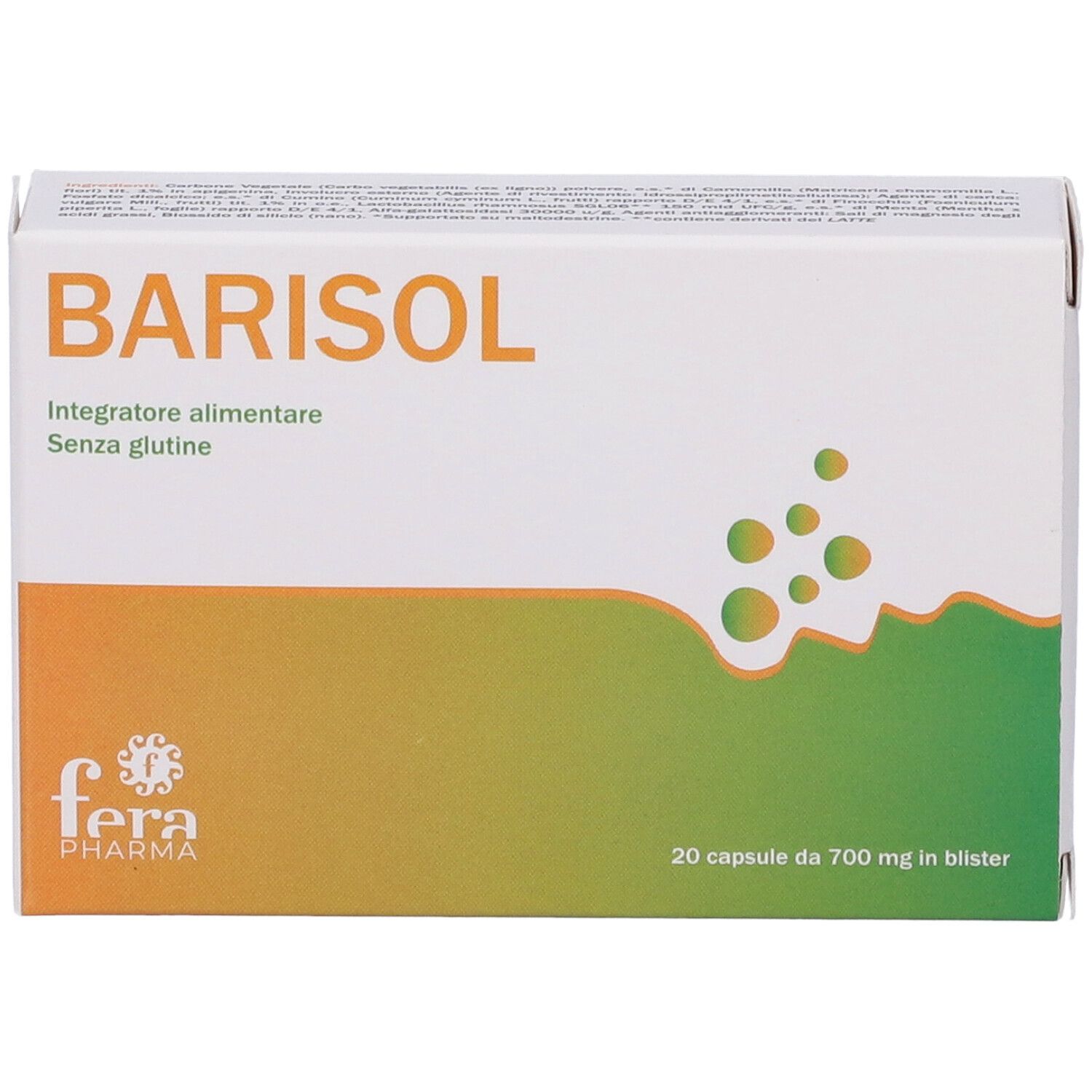 Barisol 20Capsule Gastrores