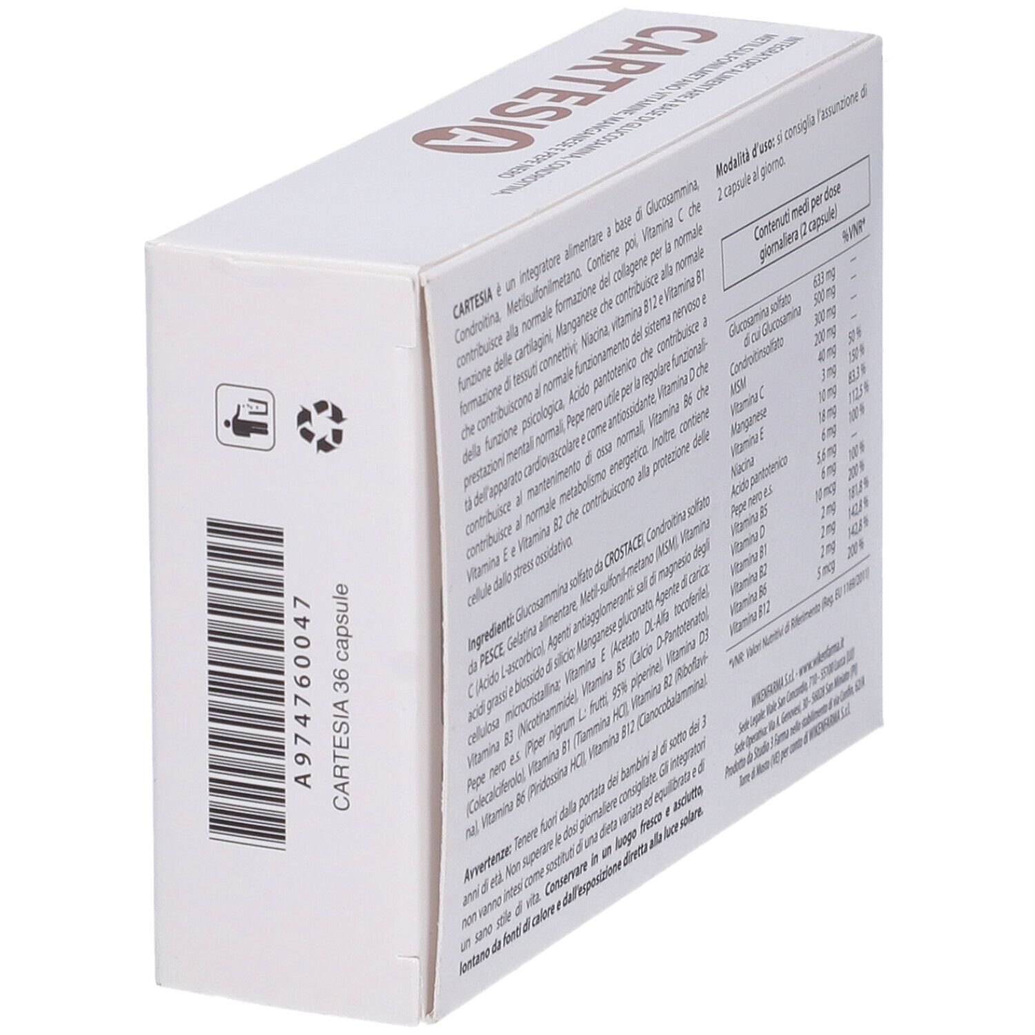Cartesia 36 Capsule 28,2 G