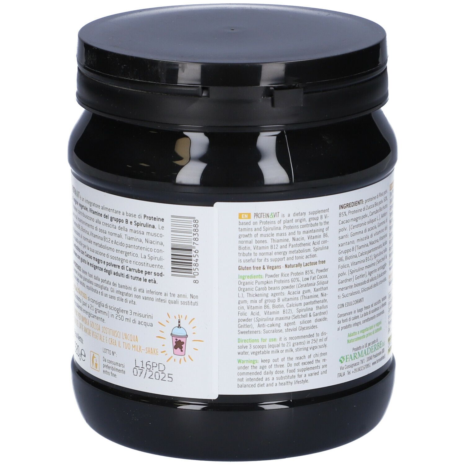 Protein & Vit Cacao 320 G