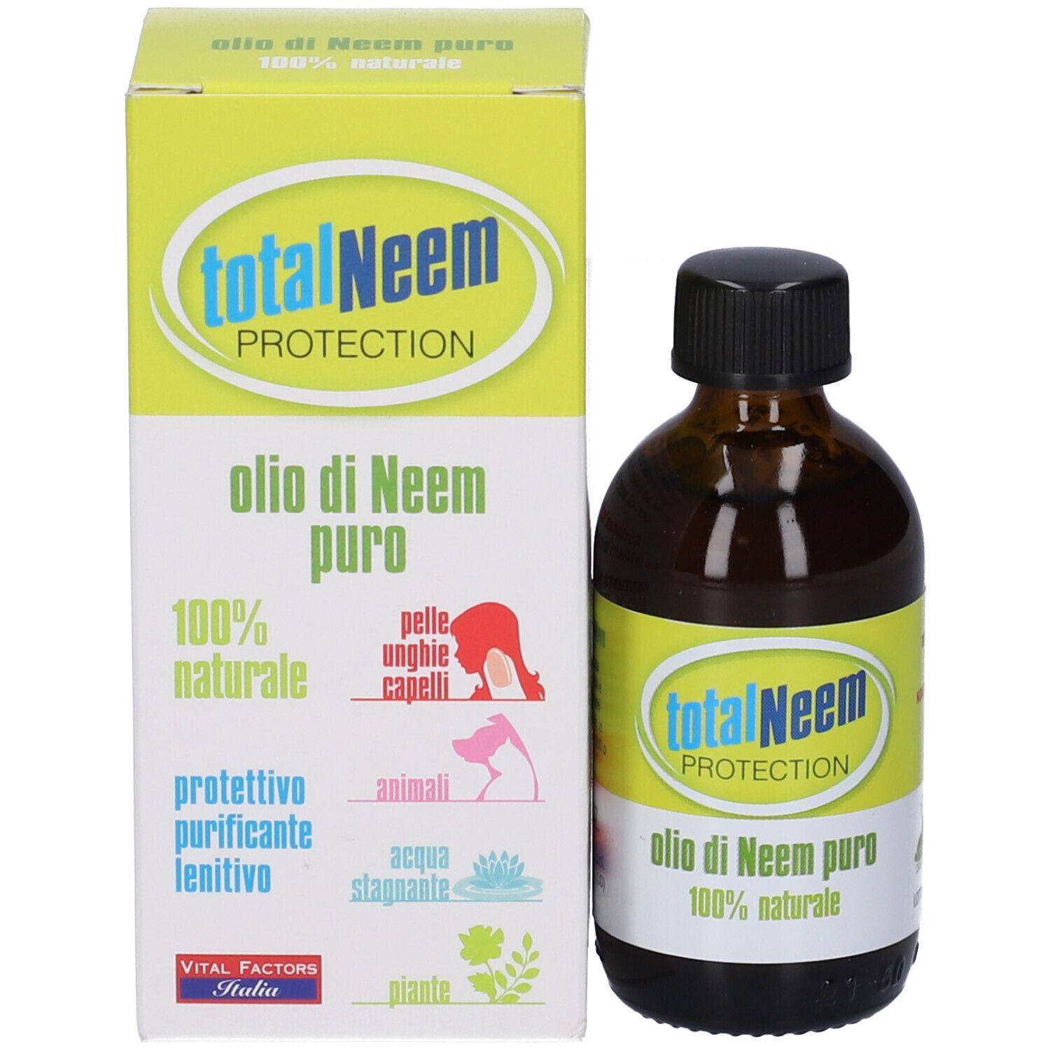 Total Neem Olio Puro 50 Ml