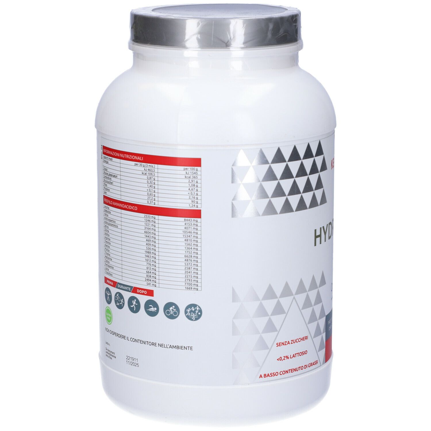 Hydrogold 90 Proteine in Polvere Gusto Bacio