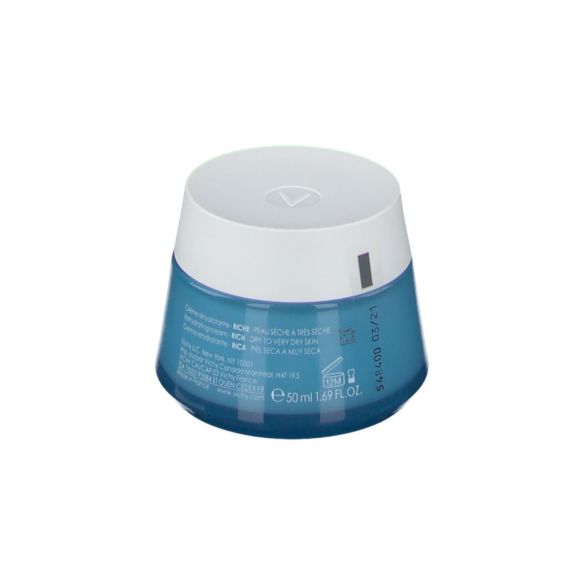 Vichy Aqualia Crema Viso Idratante ricca con acido ialuronico 50 ml