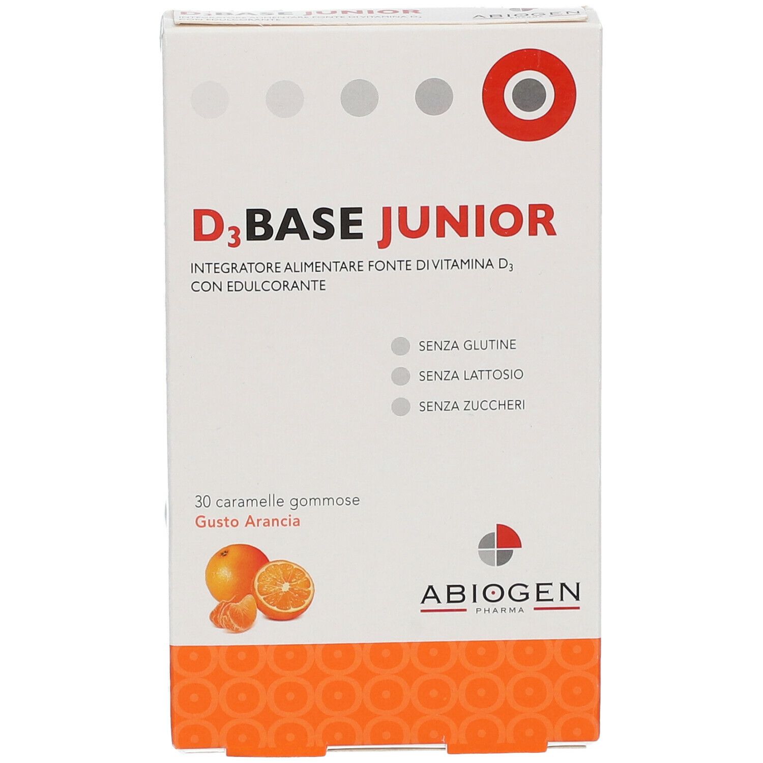 ABIOGEN D3 Base Junior Gusto Arancia