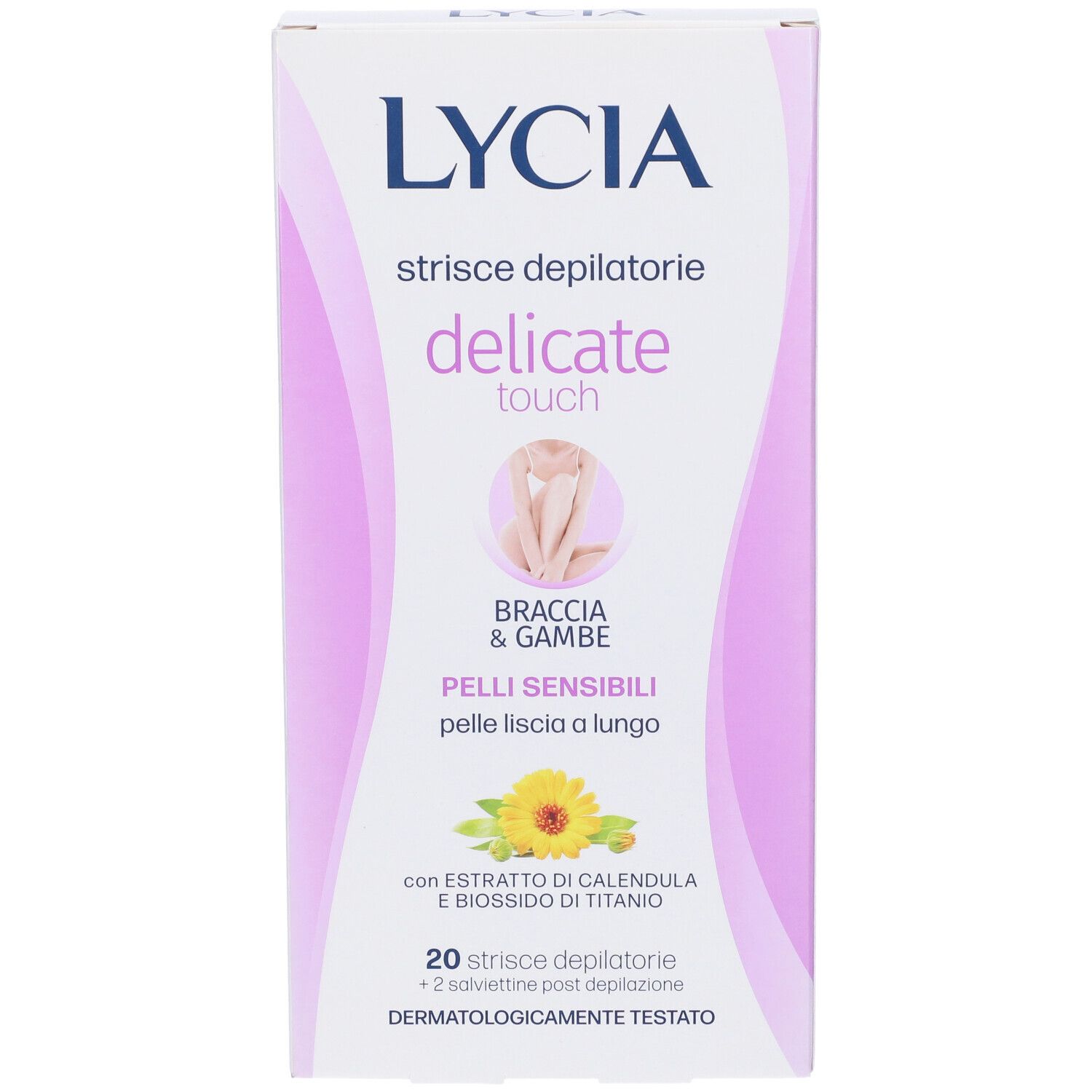 LYCIA Delicate touch Braccia e gambe 20 pz