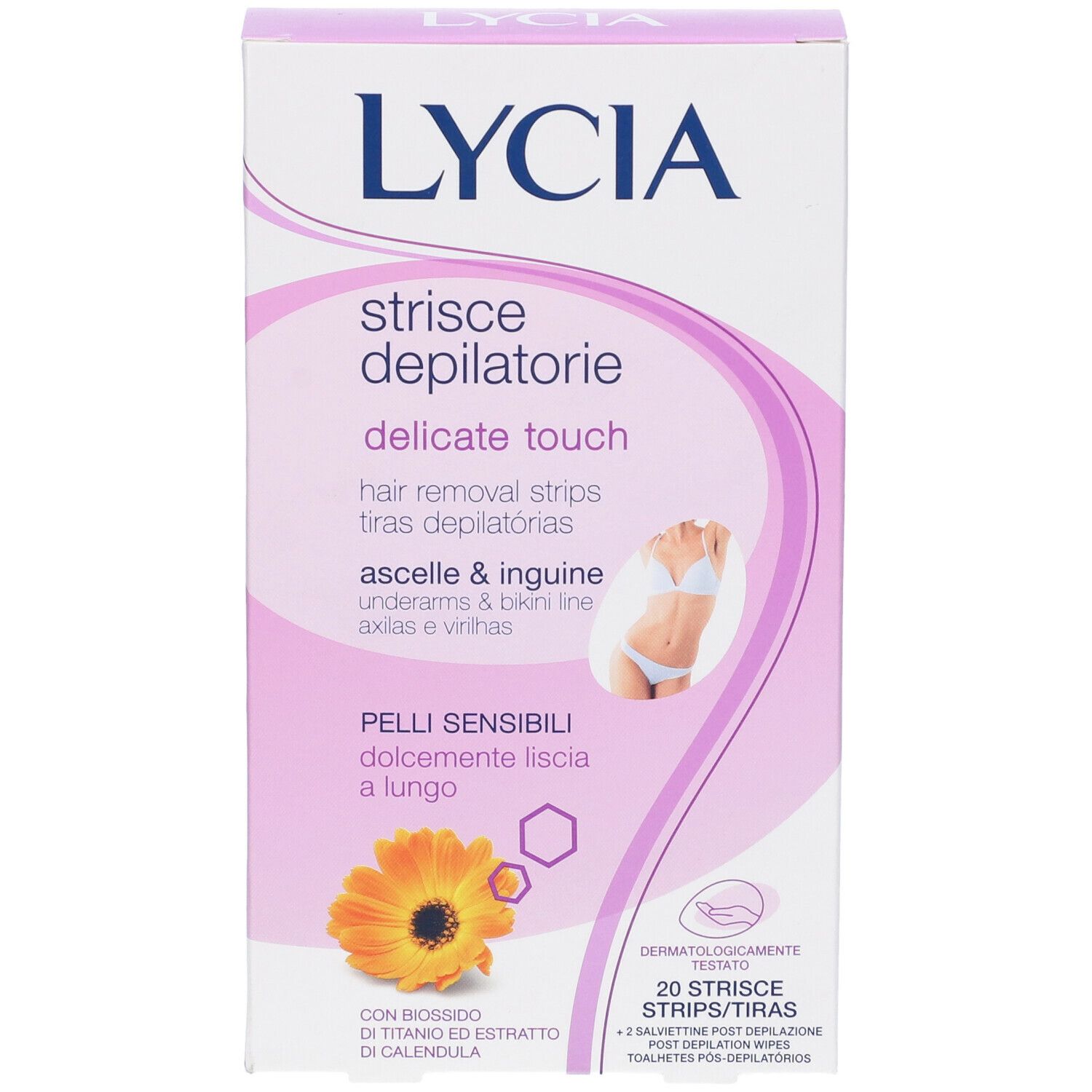 Lycia Strisce Depil Del To A/I 12 pz