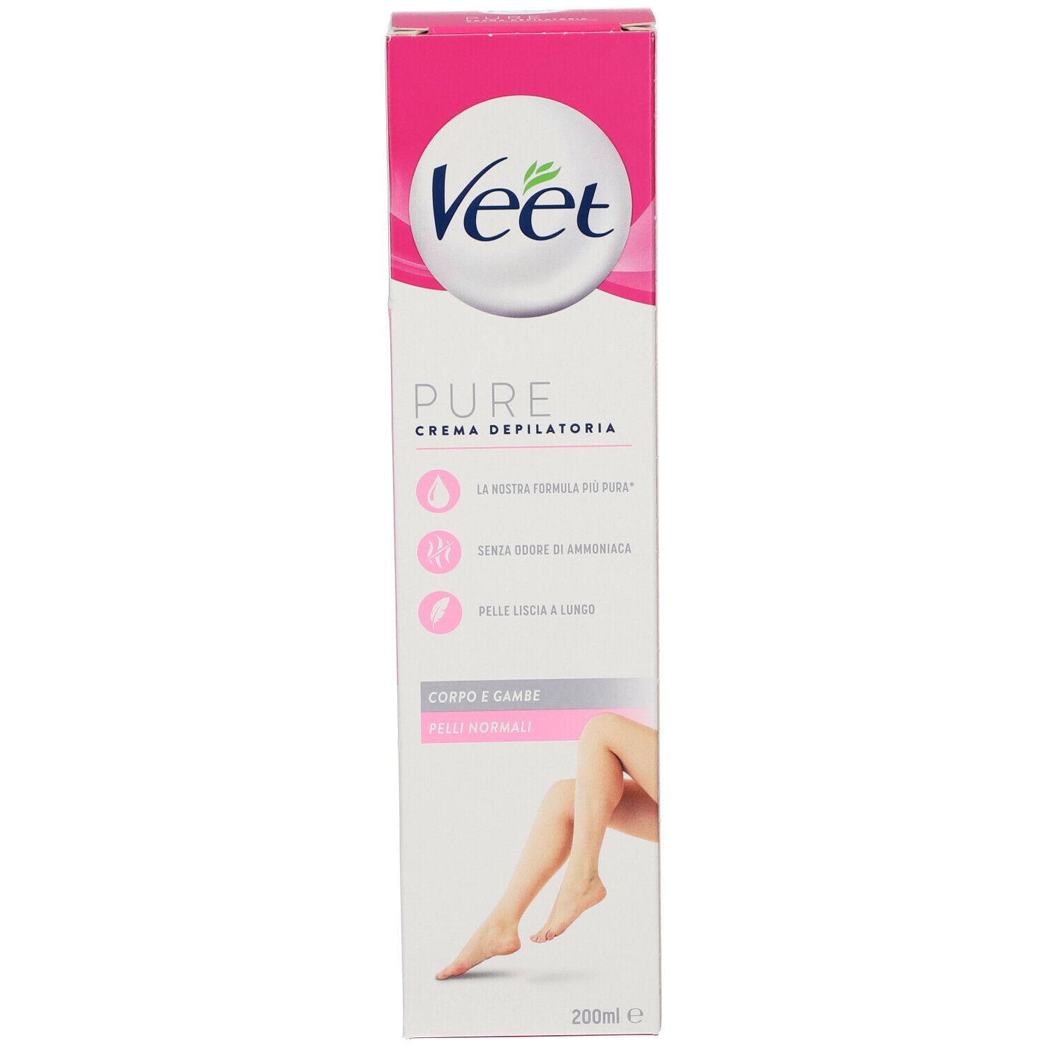 Veet Crema Depilatoria Pelli Normali  Silk & Fresh Technology