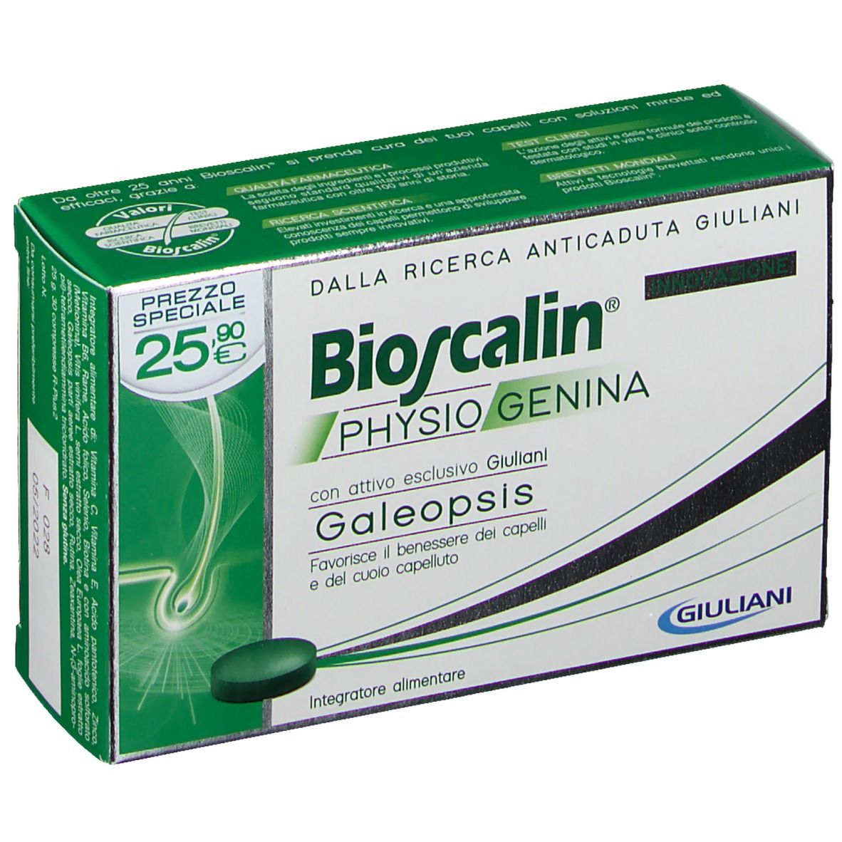 Bioscalin® Physiogenina Compresse Uomo e Donna