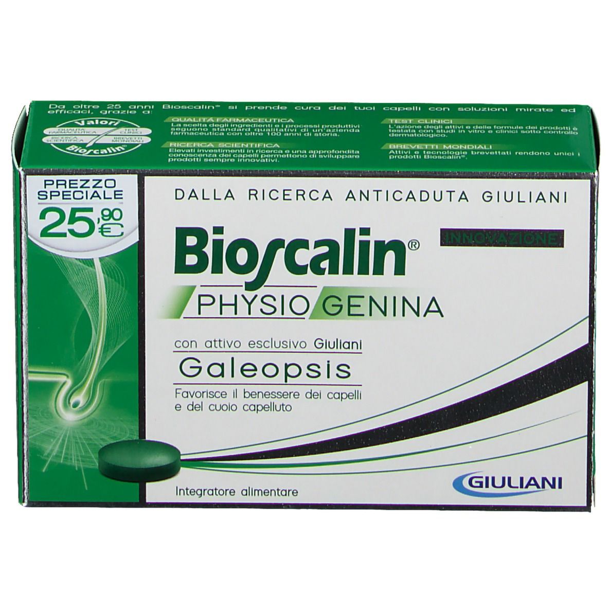 Bioscalin® Physiogenina Compresse Uomo e Donna