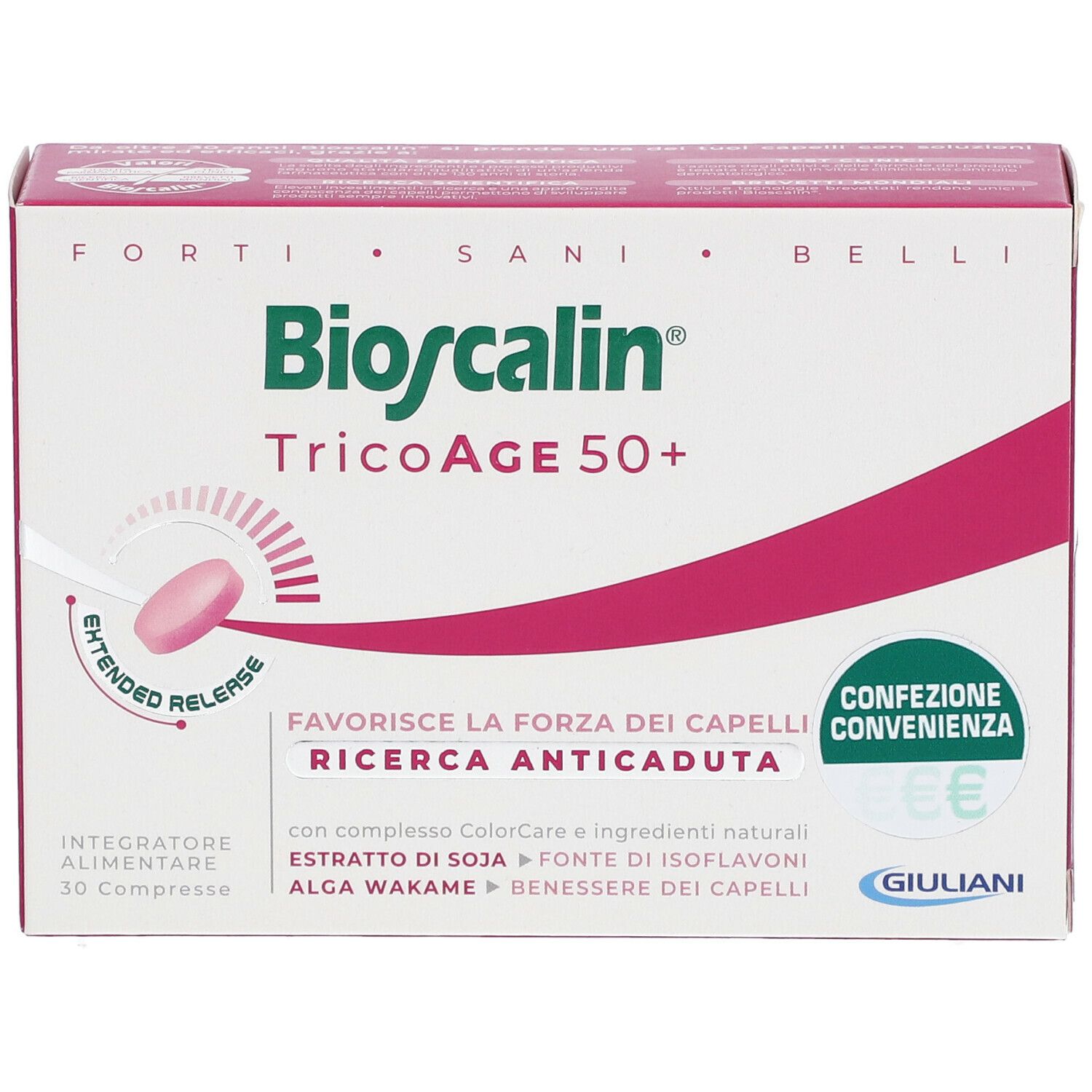 Bioscalin® TricoAGE 50+ Compresse