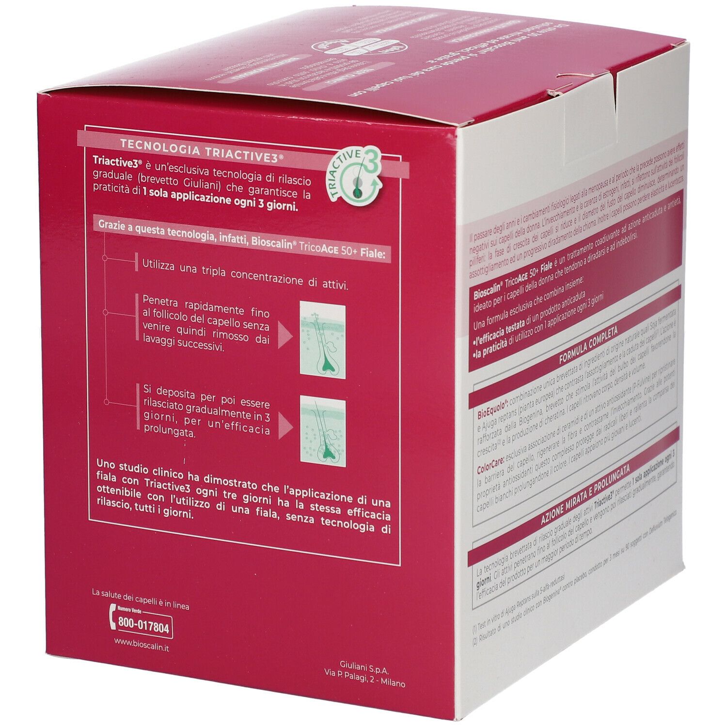 Bioscalin® TricoAGE 50+ Fiale