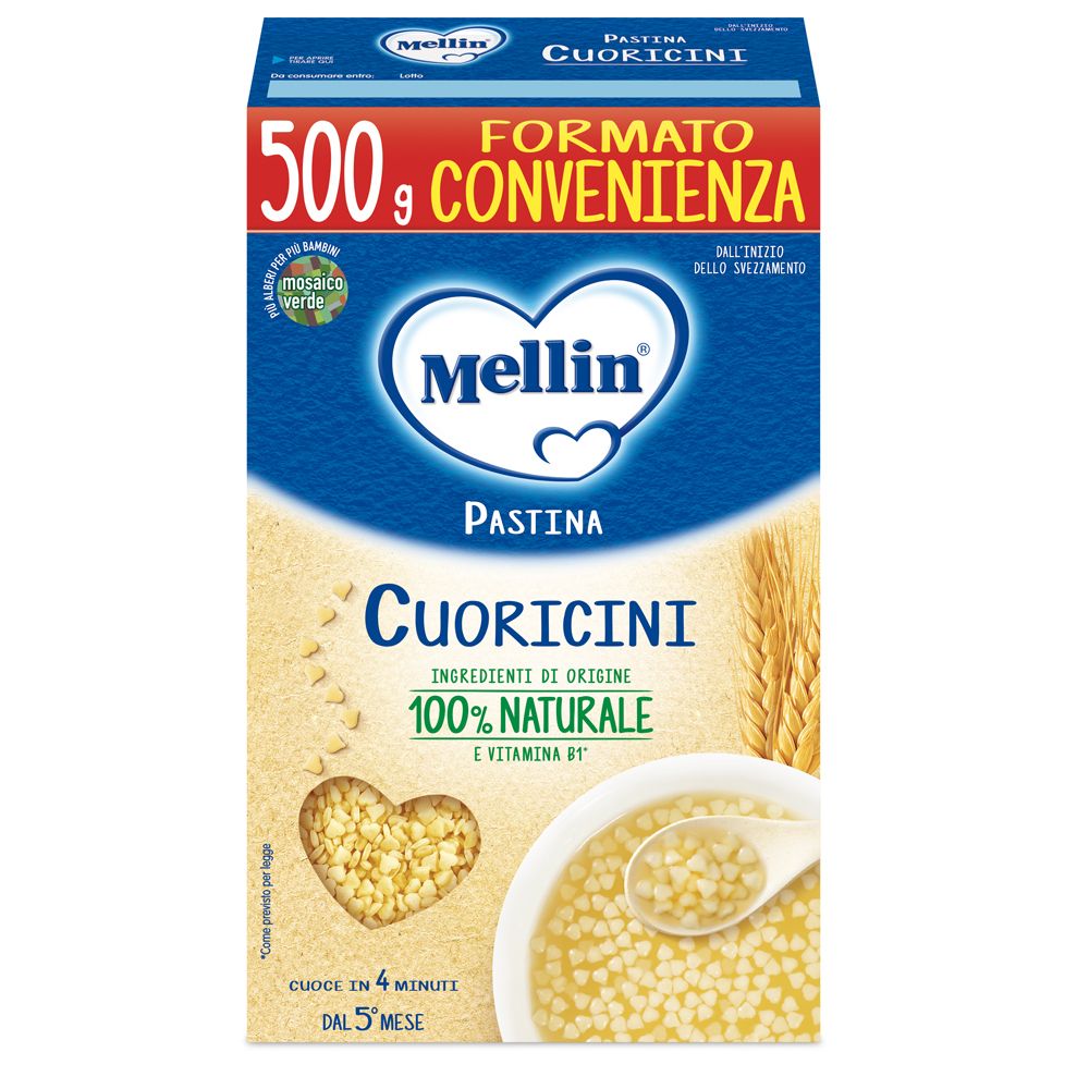 Mellin Pastina Cuoricini