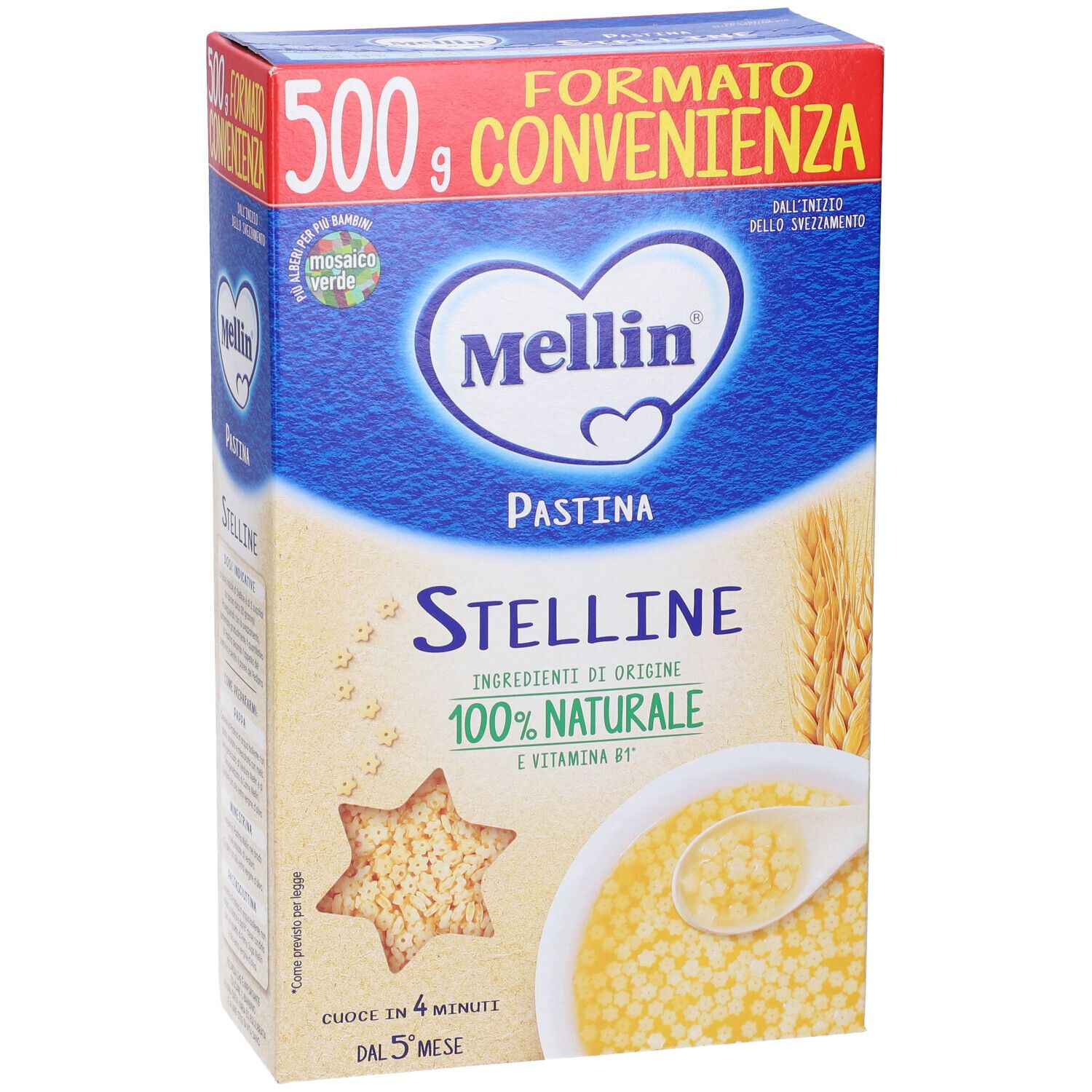 Mellin Pasta Stelline 500 g