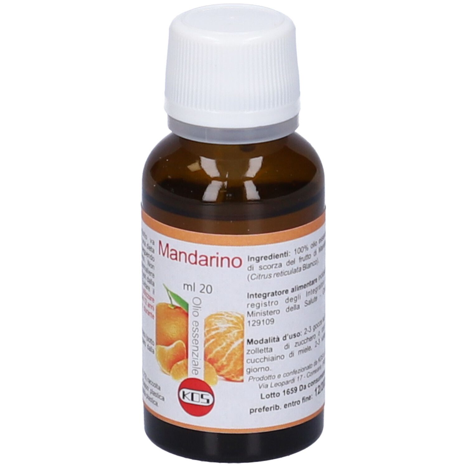 KOS Mandarino Olio Essenziale Gocce