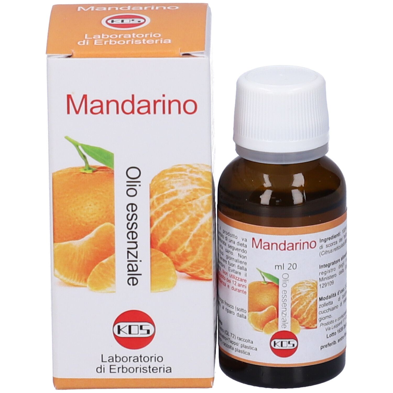 KOS Mandarino Olio Essenziale Gocce