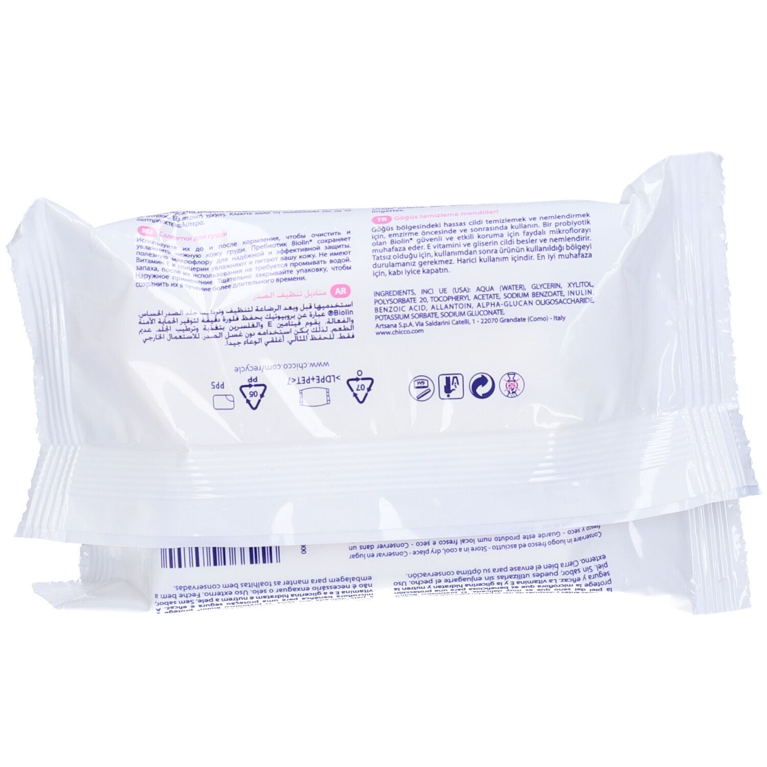 Chicco Salviette Detergenti Per Il Seno 16 Pezzi